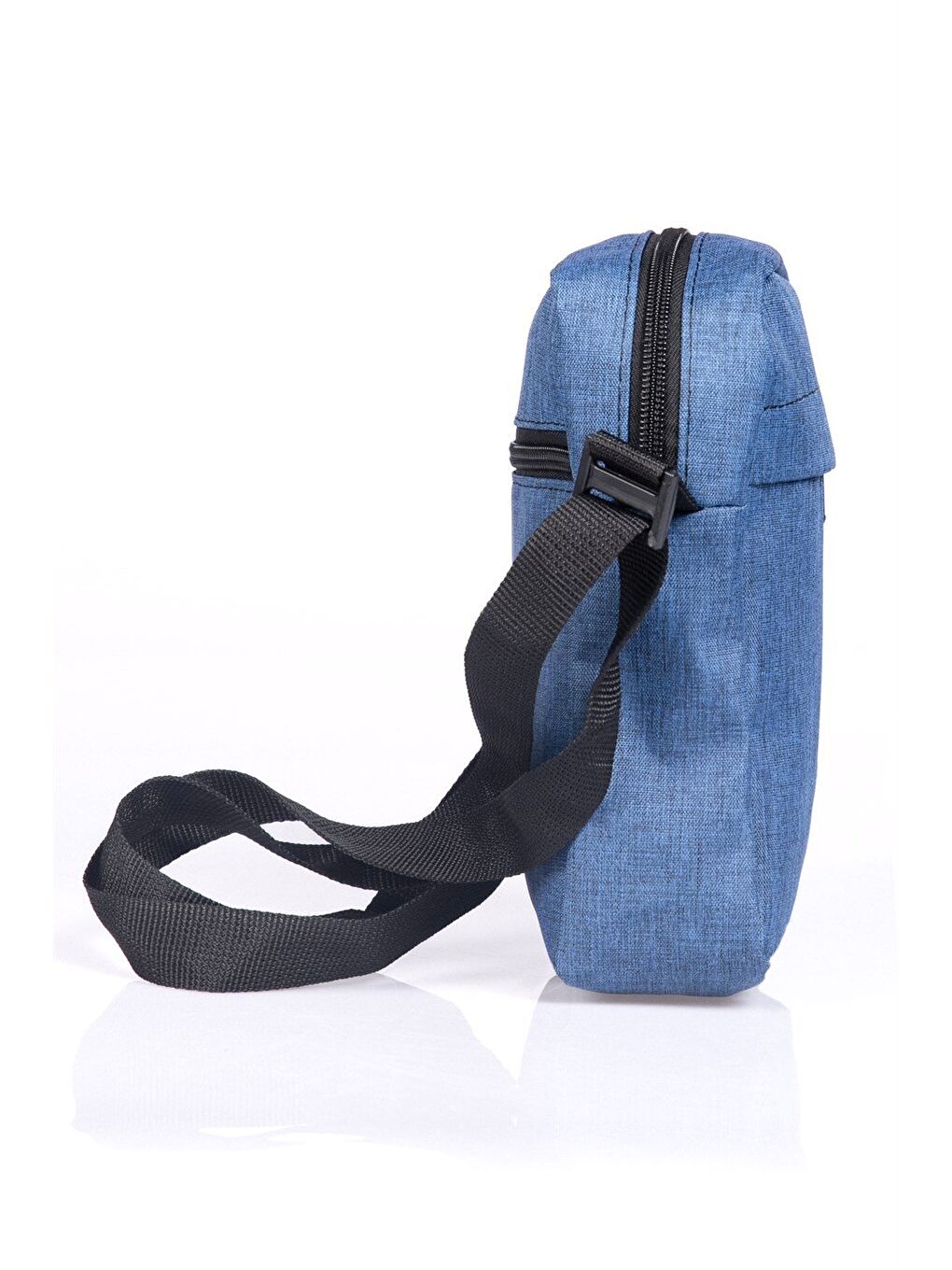 Unisex Ayarlanabilir Çapraz Askılı Lacivert Omuz Çantası-1