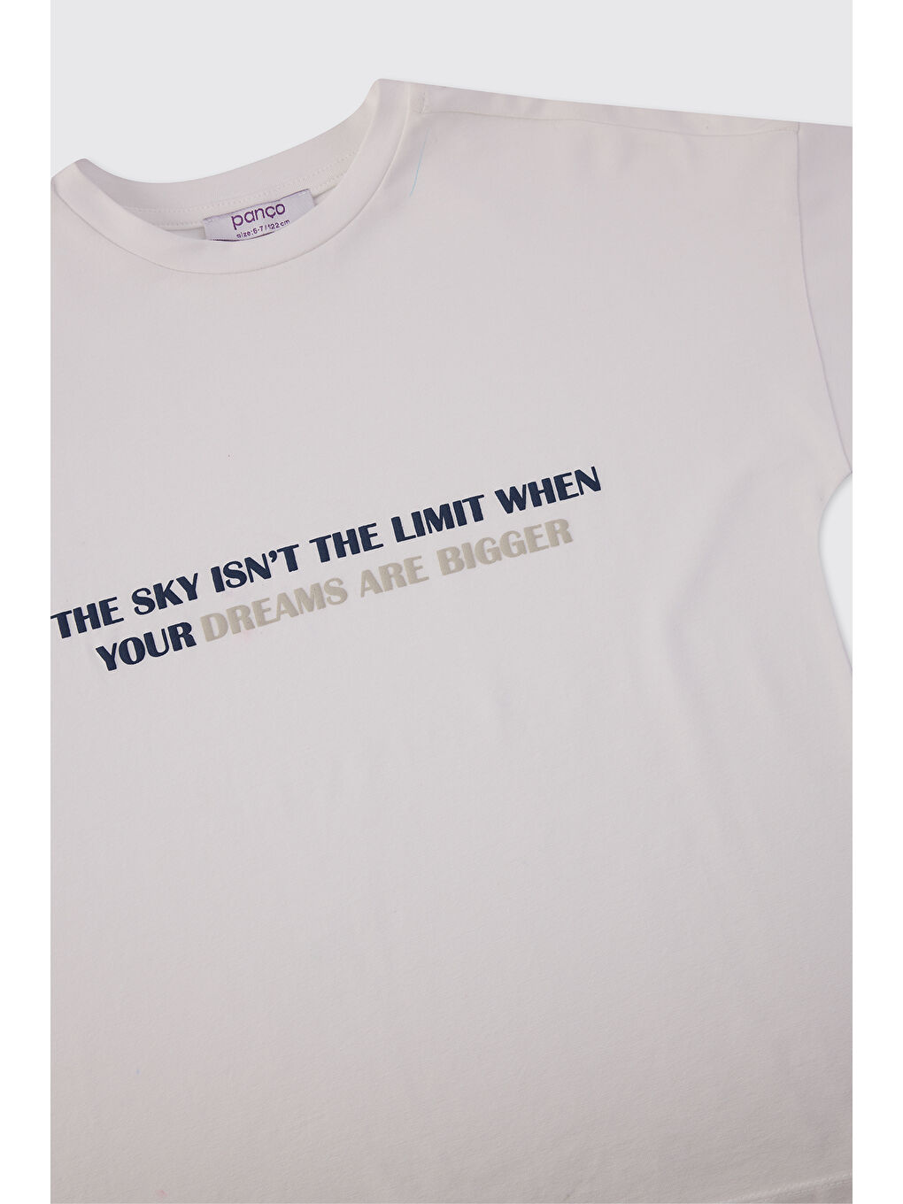 Erkek Çocuk Baskılı Beyaz Tişört-2