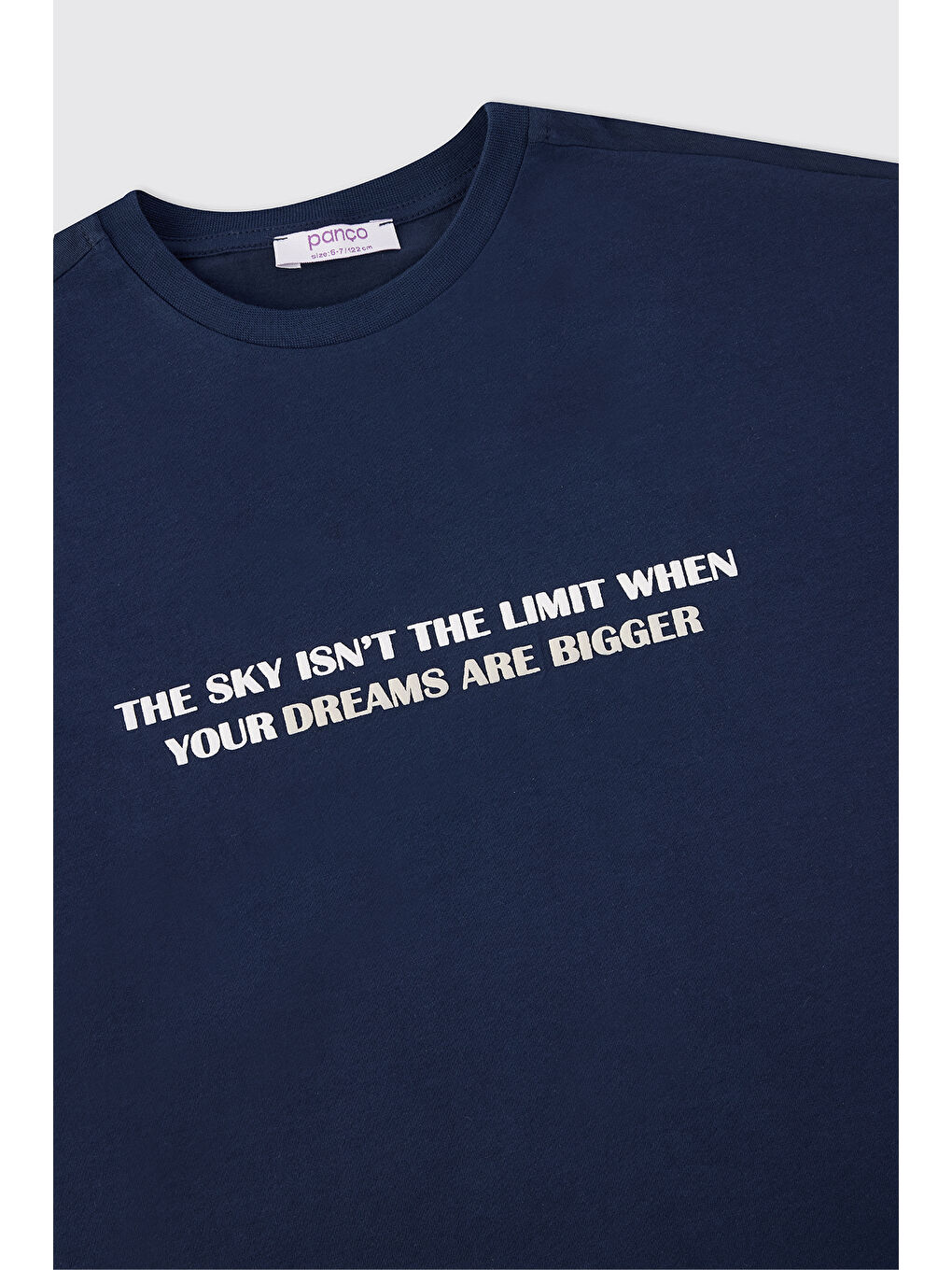 Erkek Çocuk Baskılı Lacivert Tişört-2