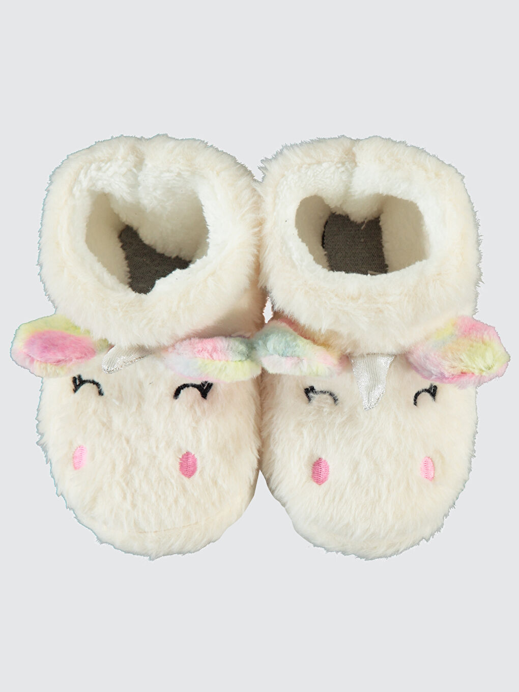 Girls Kız Çocuk Panduf 25-30 Numara Ekru