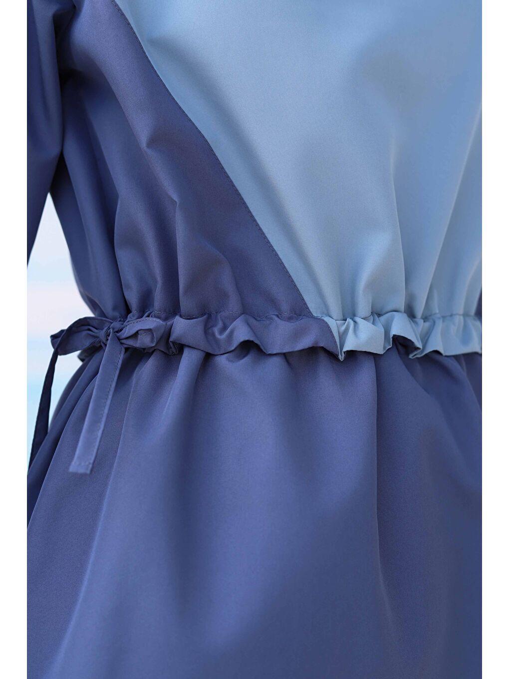 Garnili Yüzme Takımı Jean Mavi-4