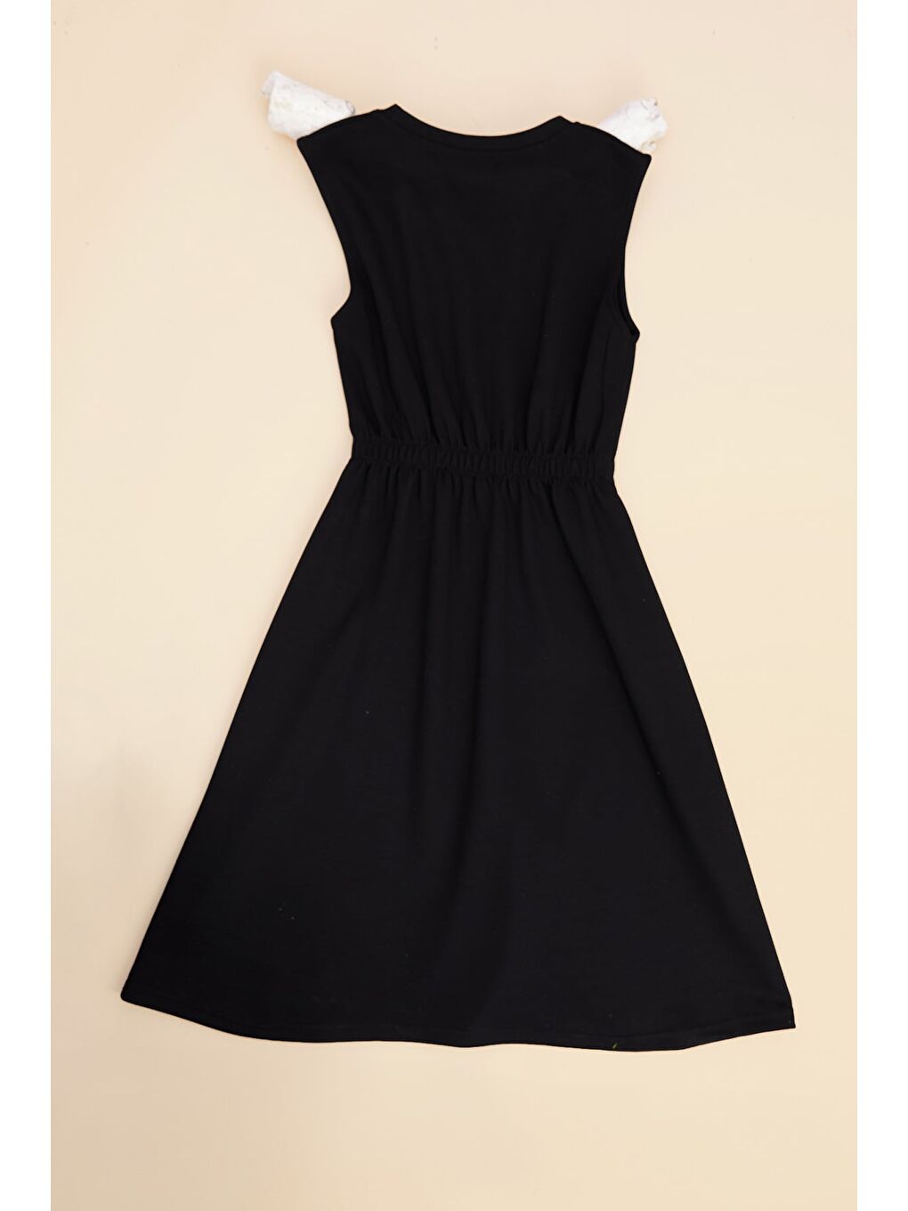 Siyah Çift Cepli Ceketli Modal Kız Çocuk 2 Li Takım-4