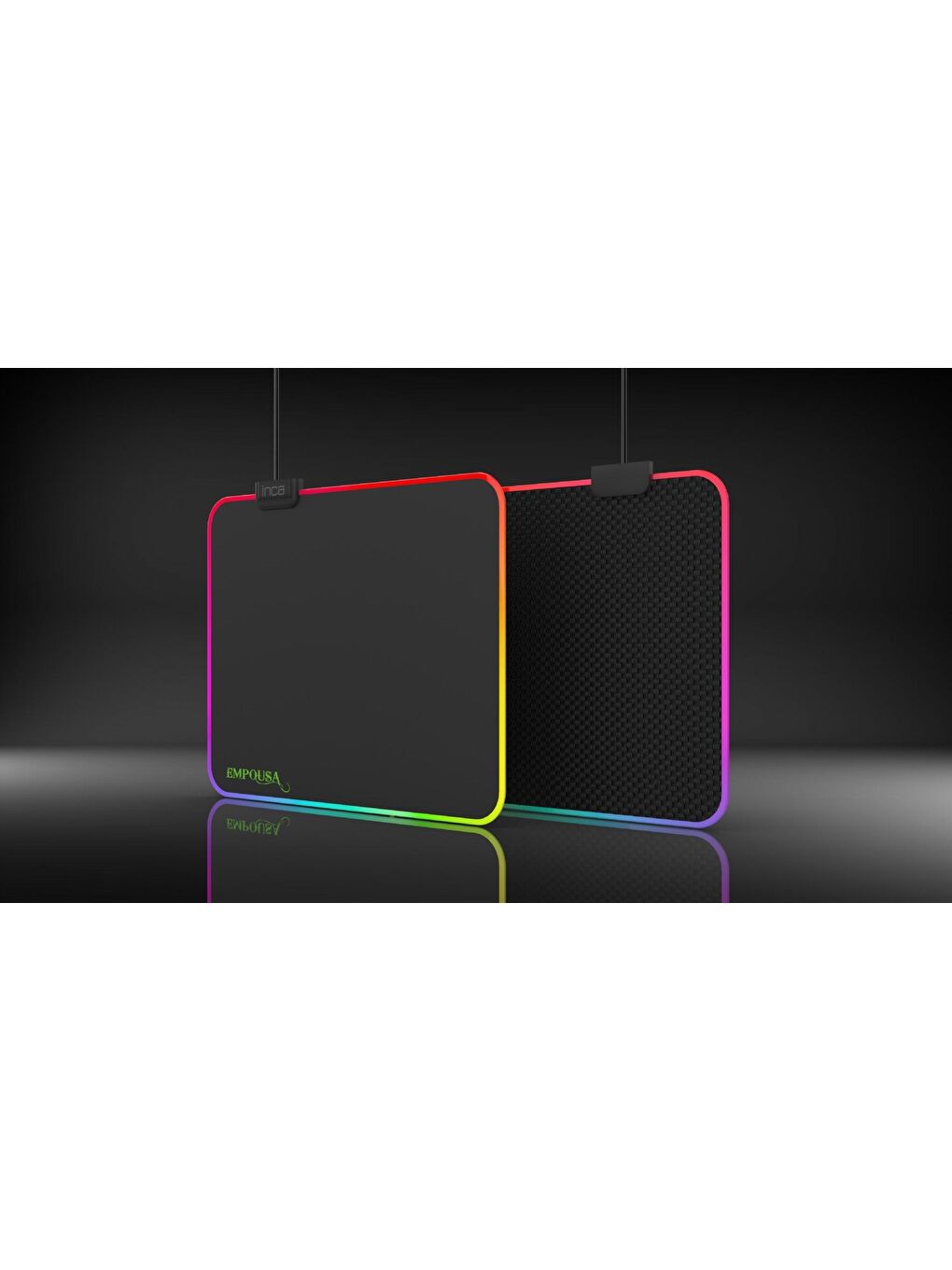 Imp-024 Empousa Rgb 7 Led Medıum Mousepad (320x270x3mm)-5