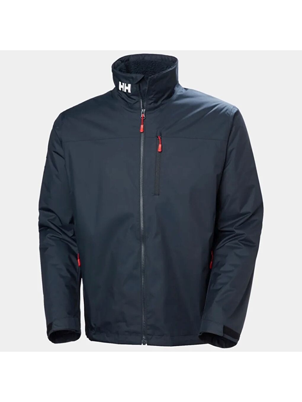 Lacivert Crew Hooded Pile Jacket Erkek Mont HHA.34526.HHA.597-4