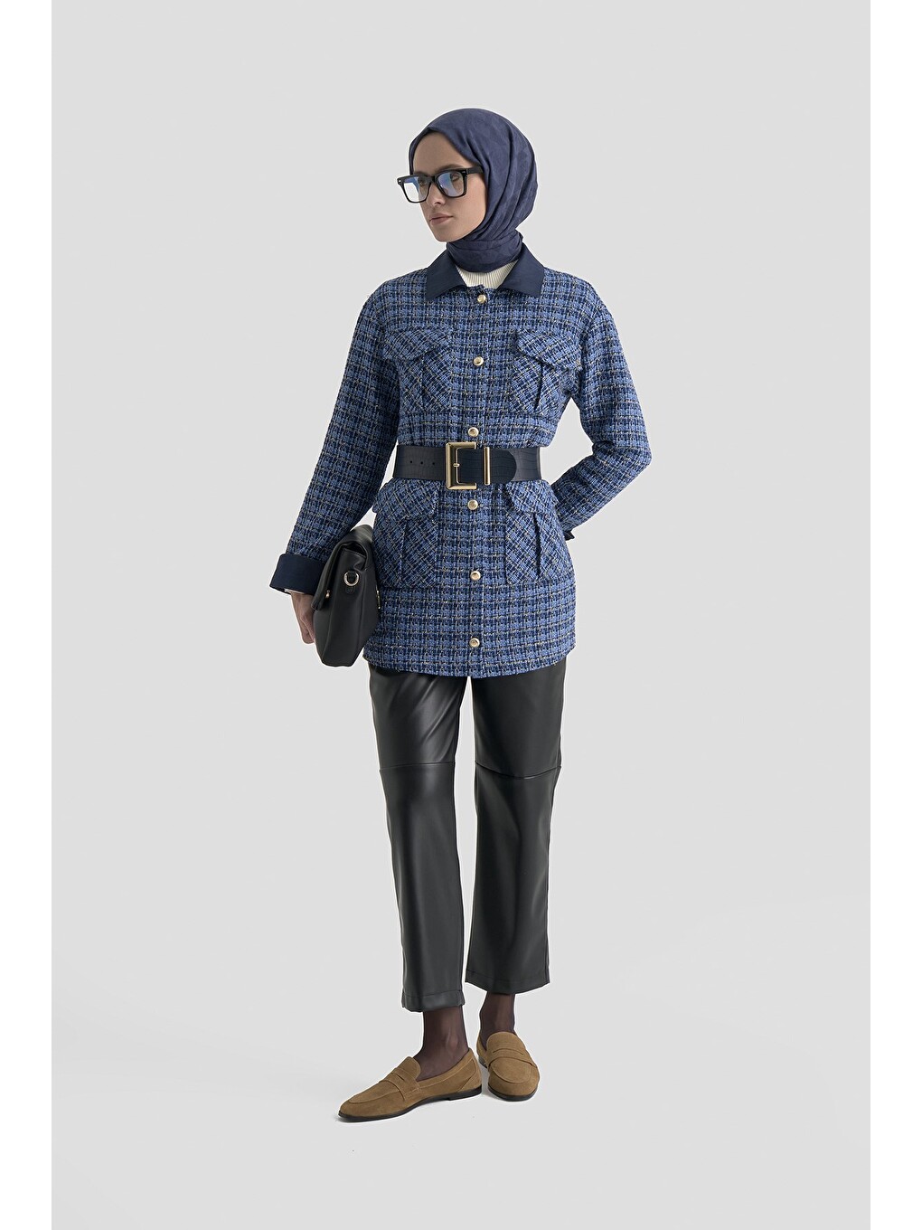 Trend Tunik 25Kt404 İndigo-2