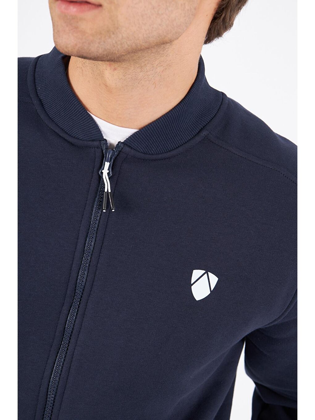 Şardonlu 3 Iplik Kışlık Eşofman Takımı Lacivert 5721-L-6