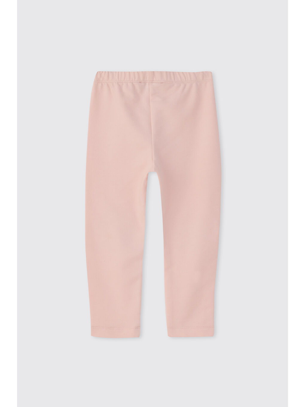 Kız Bebek Çiçek Aplikeli Pembe Tayt-1