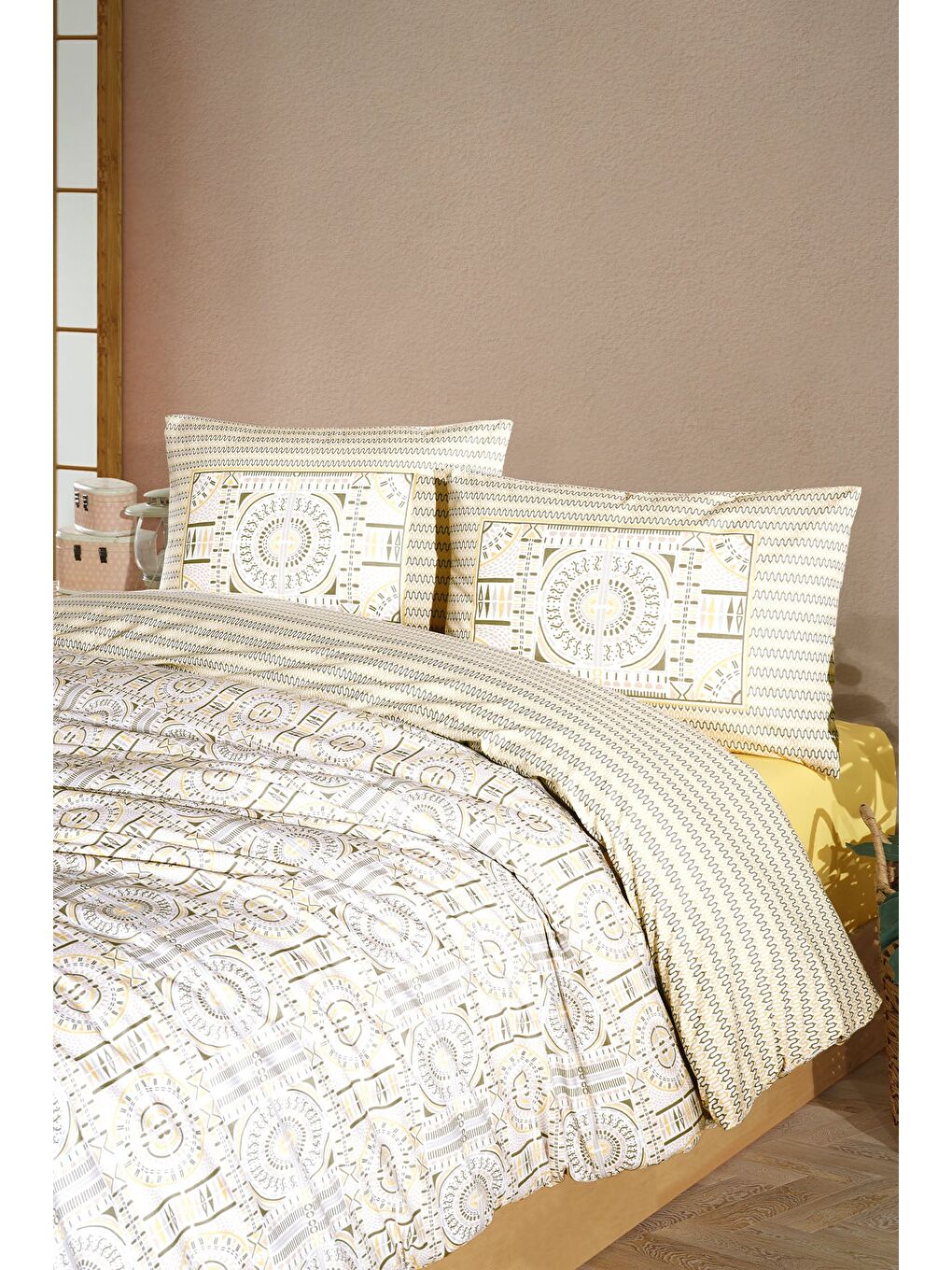 Matmazel Nevresim Takımı Çift Kişilik (200x220 cm) Yeşil-2