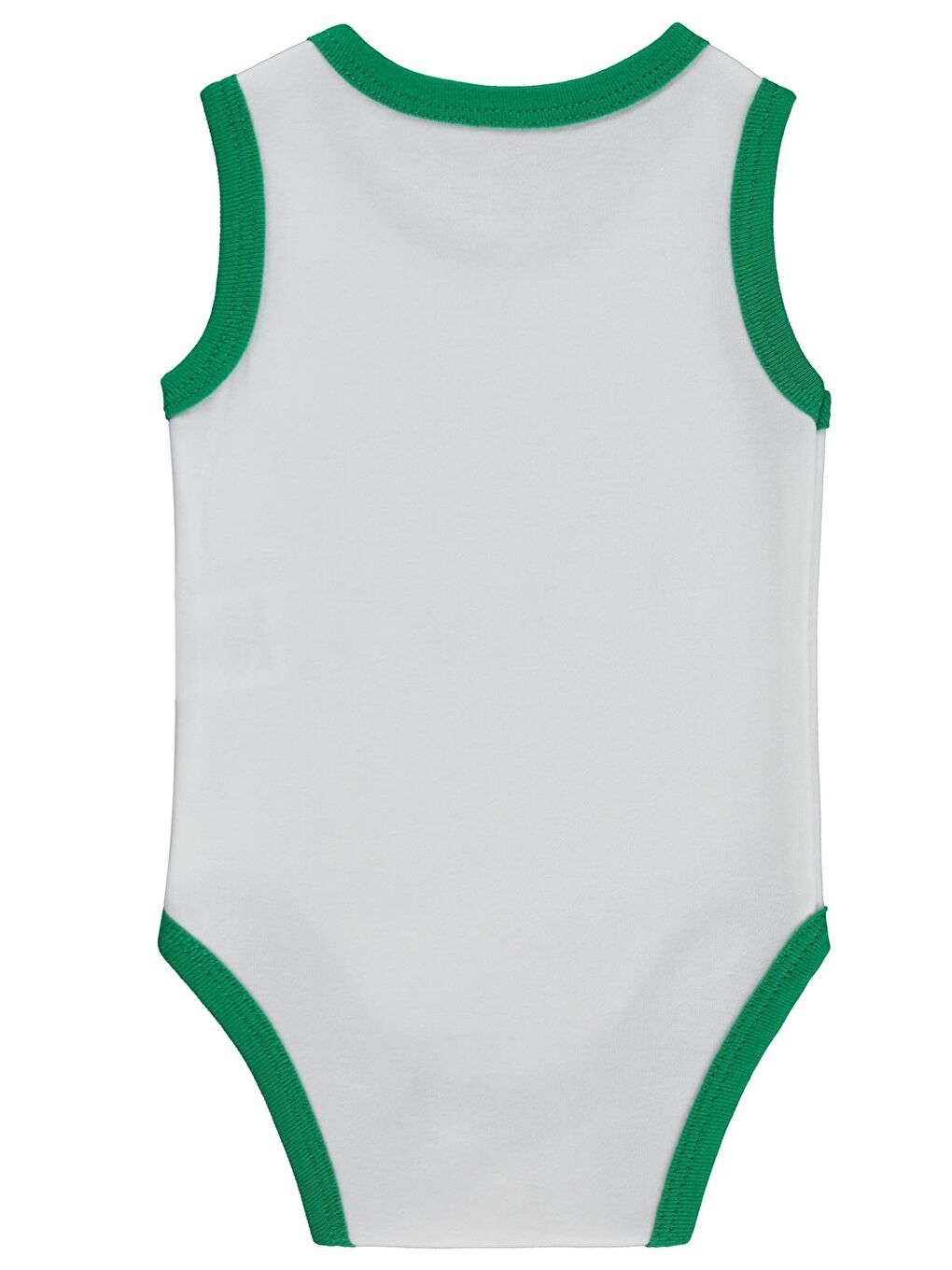 Karpuz Kokulu Atlet 0-9 Ay Çıtçıtlı Badi - Ekru-2