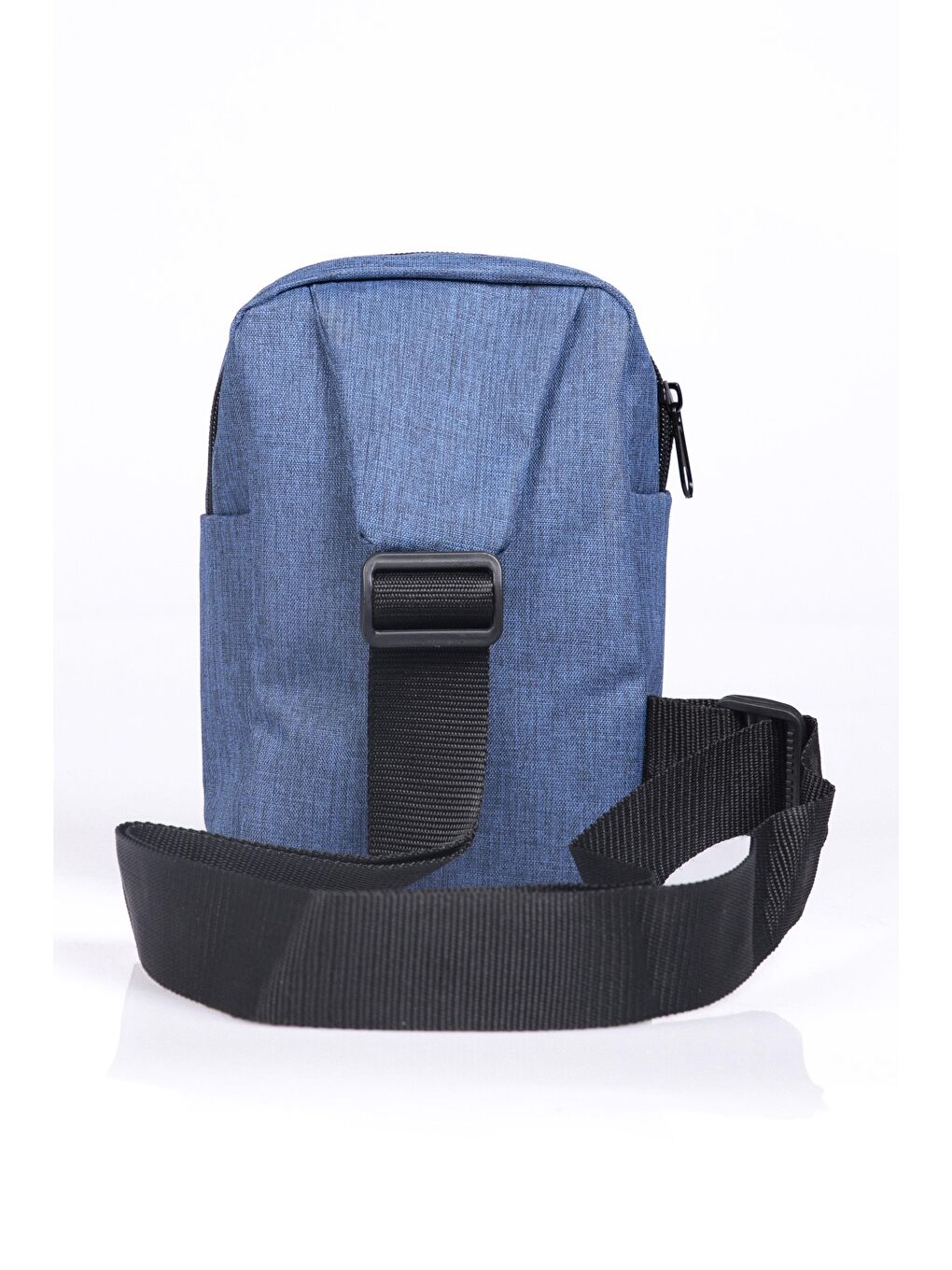 Unisex Ayarlanabilir Çapraz Askılı Lacivert Omuz Çantası-2