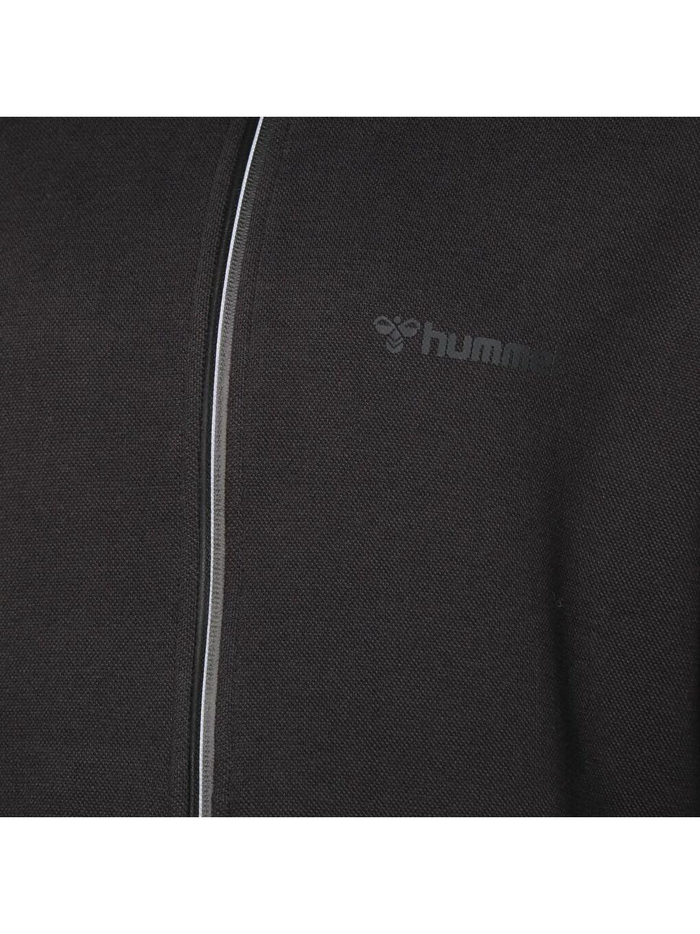 Hummel Siyah Kash Erkek Siyah Kapüşonlu Fermuarlı Sweatshirt - 2