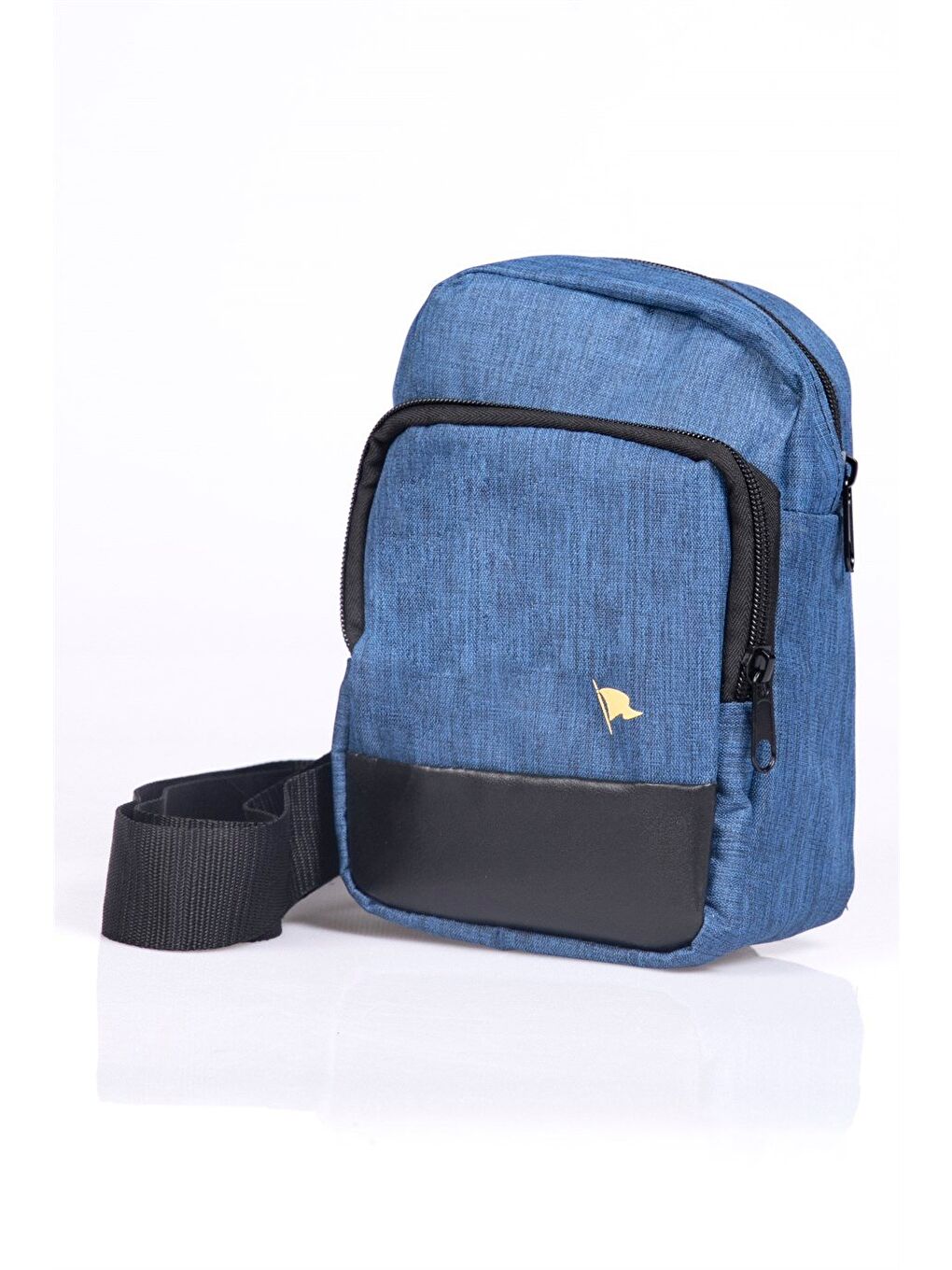 Unisex Ayarlanabilir Çapraz Askılı Lacivert Omuz Çantası