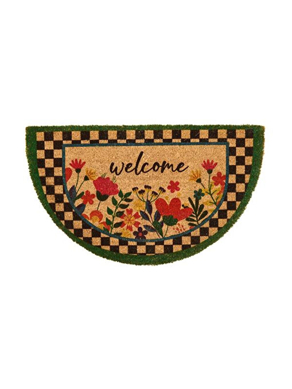 Karışık Lezione Koko Kapı Önü Paspası - Renkli - 45x75 cm-3