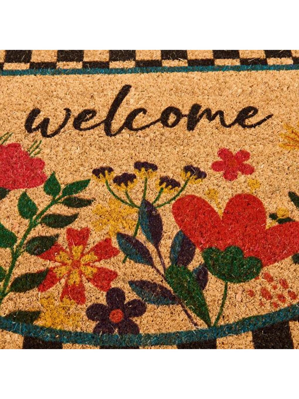 Karışık Lezione Koko Kapı Önü Paspası - Renkli - 45x75 cm-2