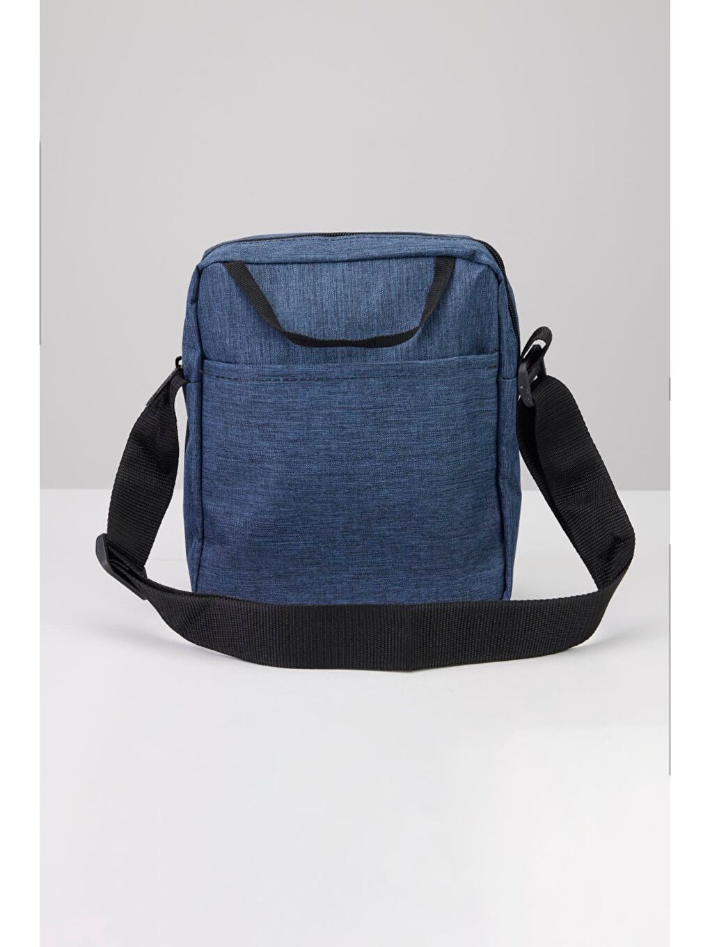 Unisex Ayarlanabilir Çapraz Askılı Lacivert Omuz Çantası-3