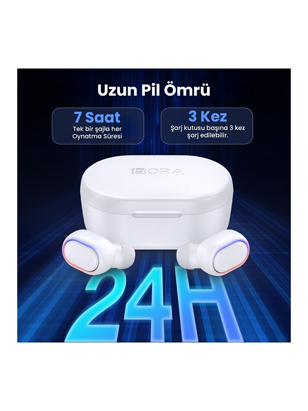 AUT114 Tws Bluetooth Kulaklık A8S - Ekran Göstergeli Kablosuz Ios ve Android Uyumlu-1