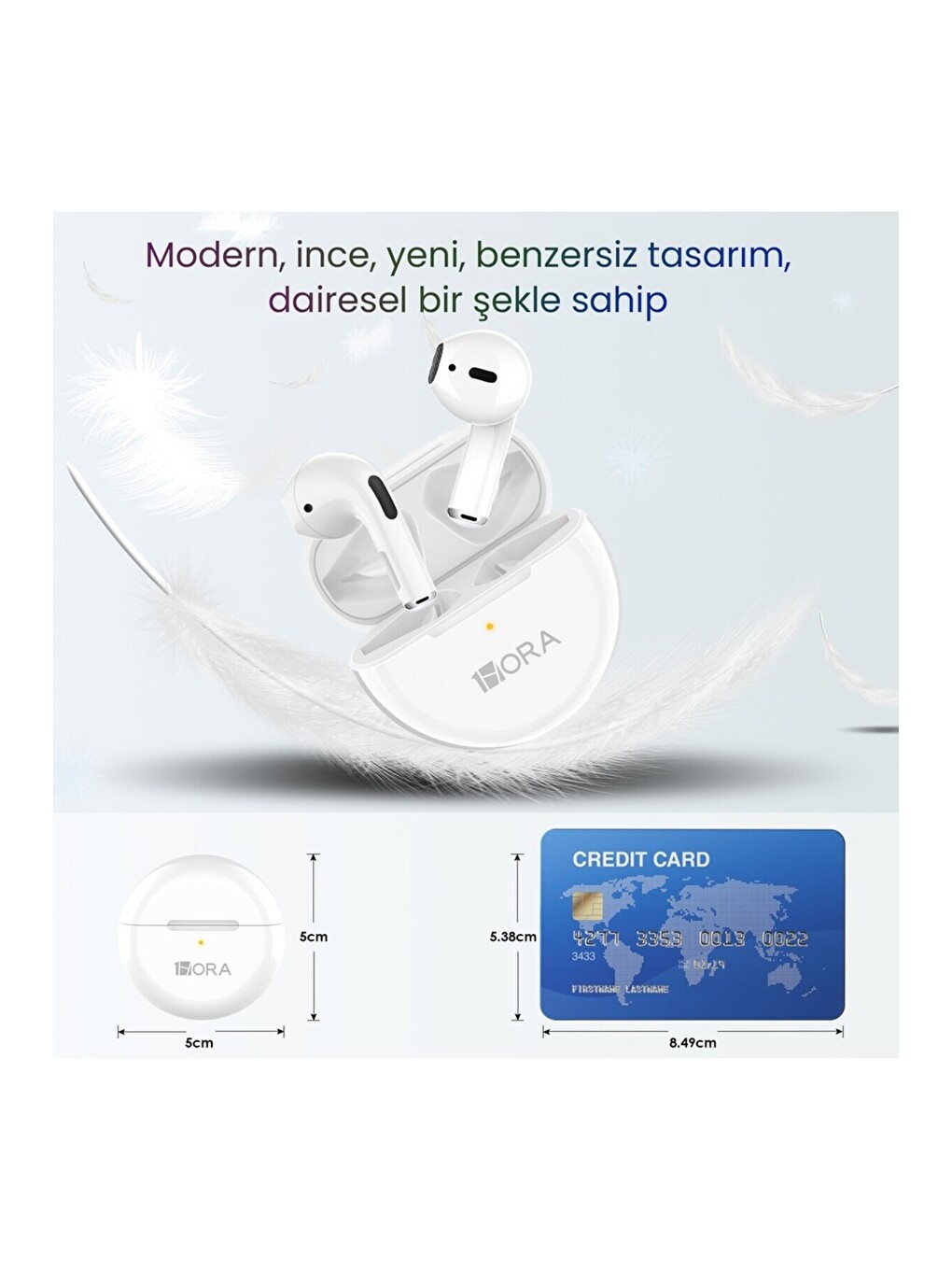 AUT119 Tws Bluetooth Kulaklık LTW-006 Kablosuz - Ios ve Android Uyumlu - Şarj Kutulu-2