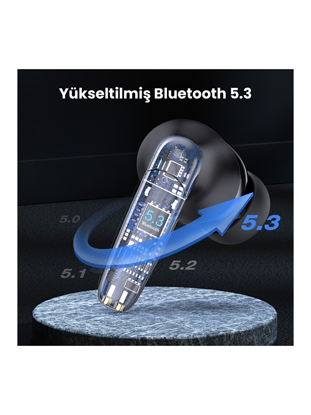 AUT207 Tws Bluetooth Kulaklık G161 Kablosuz - Şarj Kutulu - Ios ve Android Uyumlu - Black-2