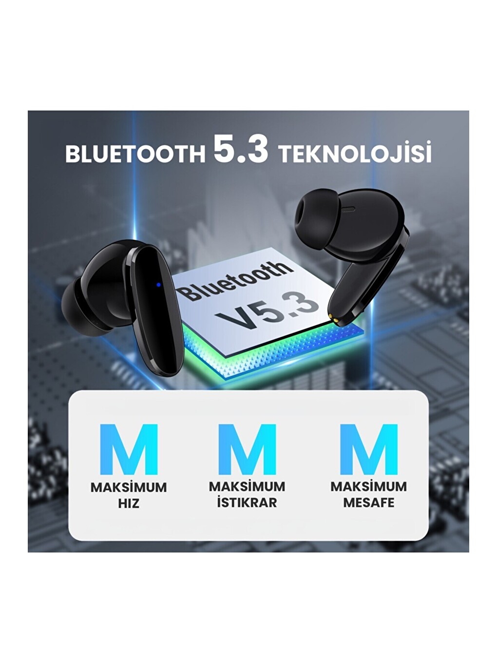 AUT205 Tws Bluetooth Kulaklık HT22 Kablosuz - Şarj Kutulu - Ios ve Android Uyumlu Stereo Ses-5