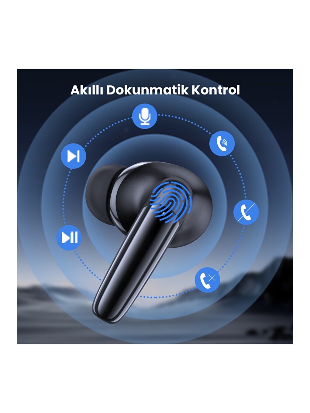 AUT207 Tws Bluetooth Kulaklık G161 Kablosuz - Şarj Kutulu - Ios ve Android Uyumlu - Black-4