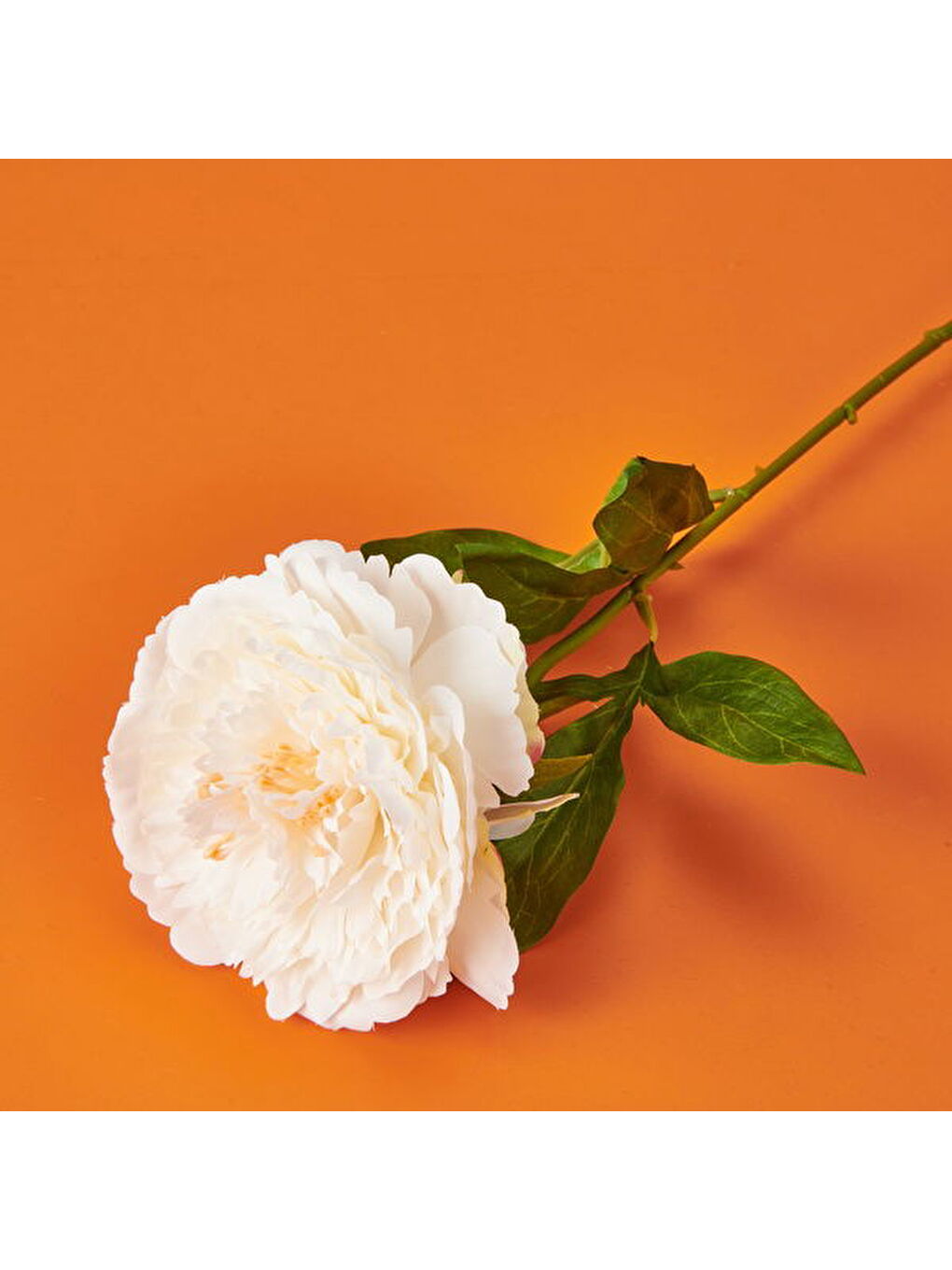 Şakayık Yapay Çiçek - Beyaz - 70 cm-1