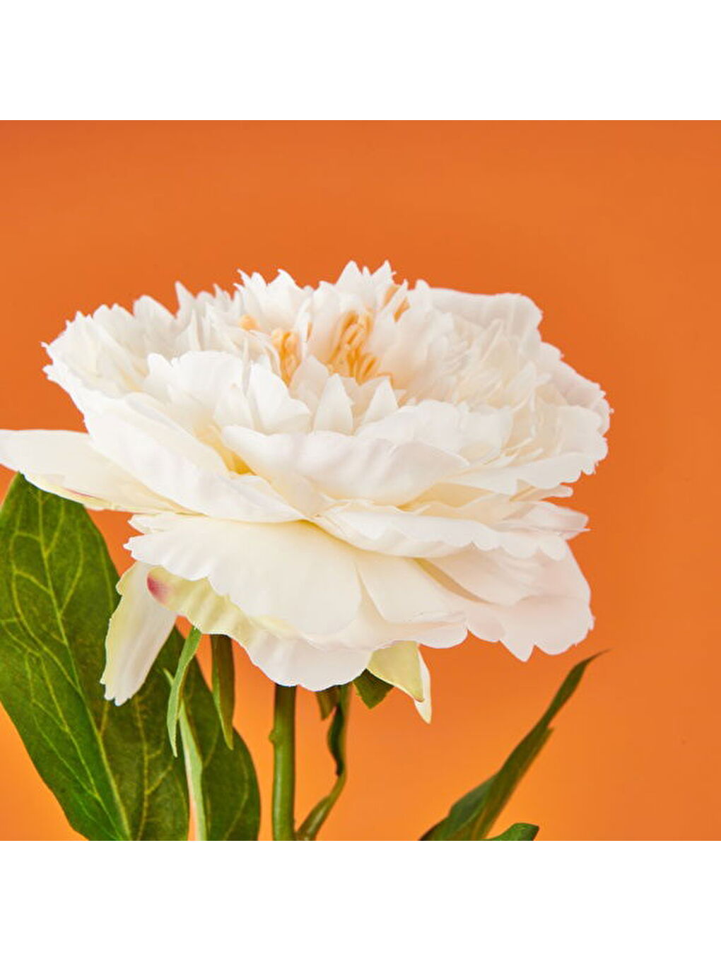 Şakayık Yapay Çiçek - Beyaz - 70 cm-2