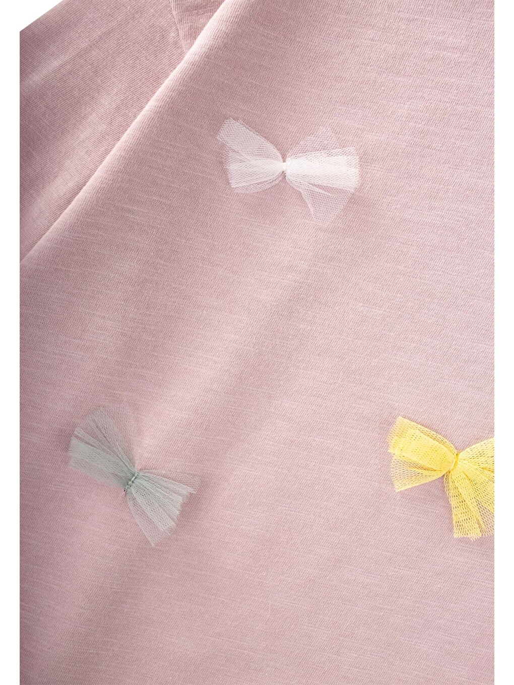 Lila Oversize T-shirt Pantolon Takım 2-10 Yaş Leylak Turuncu Çizgili-2