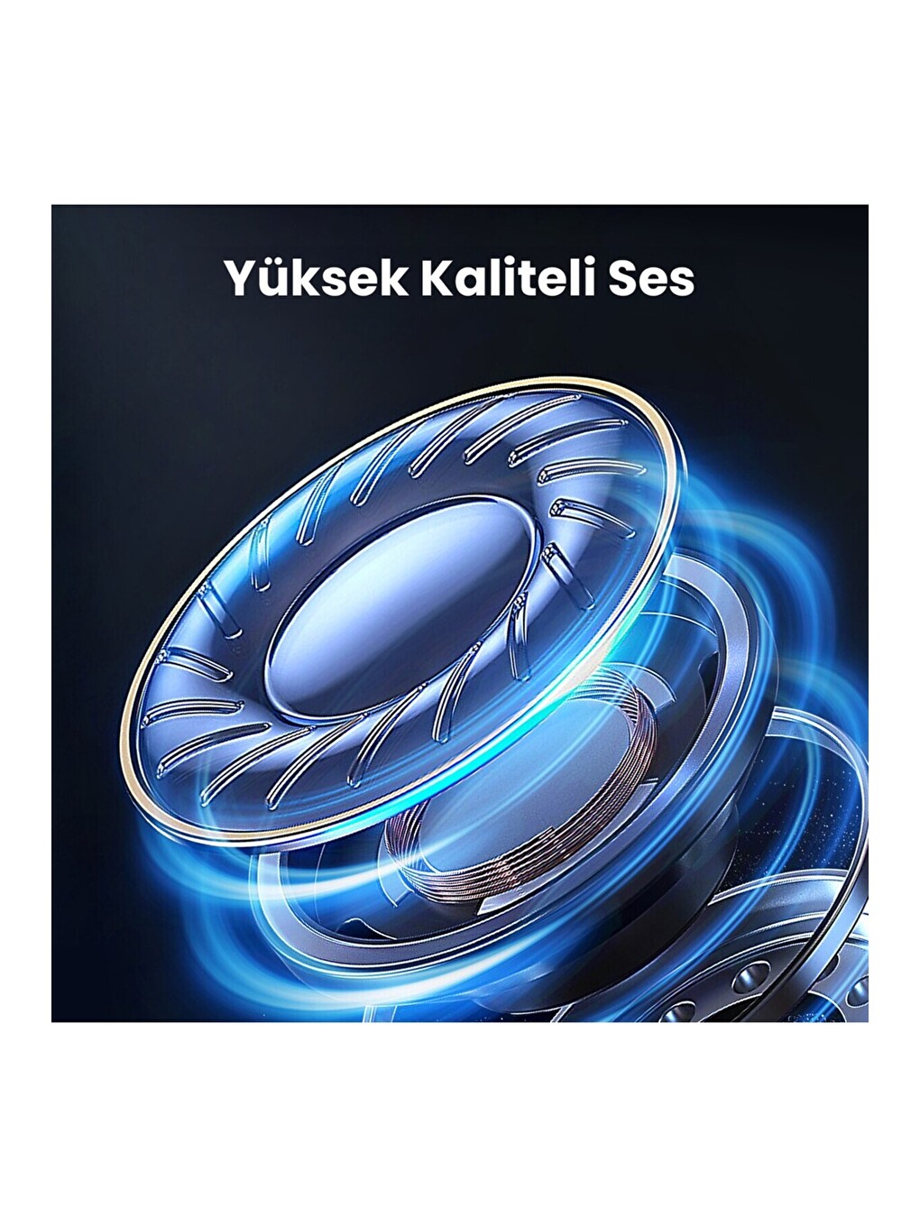 AUT122 3.5mm Kulak Içi Kablolu Kulaklık A369 Derin Bas ve Net Ses Kalitesi Mikrofonlu - Siyah-1