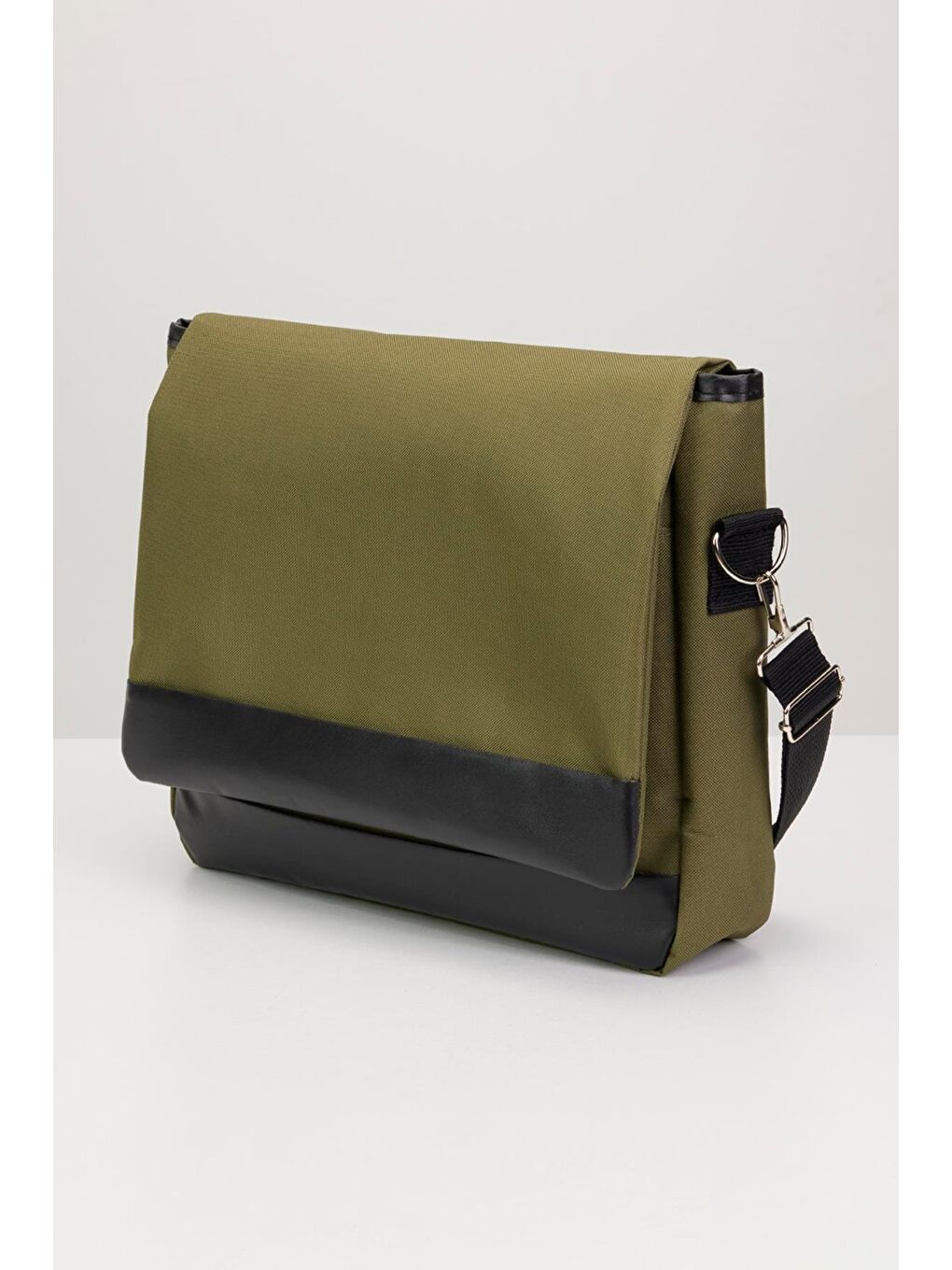 Unisex Ayarlanabilir Çapraz Askılı Haki Postacı Omuz Çantası