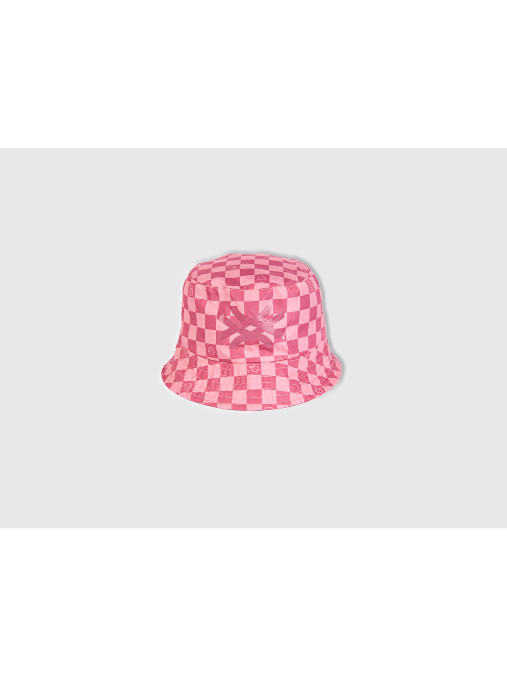 United Colors Of Benetton Erkek Çocuk Pembe Benetton Logolu Balıkçı Şapka - 1