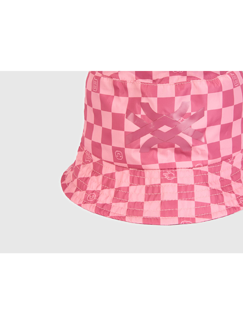United Colors Of Benetton Erkek Çocuk Pembe Benetton Logolu Balıkçı Şapka - 3
