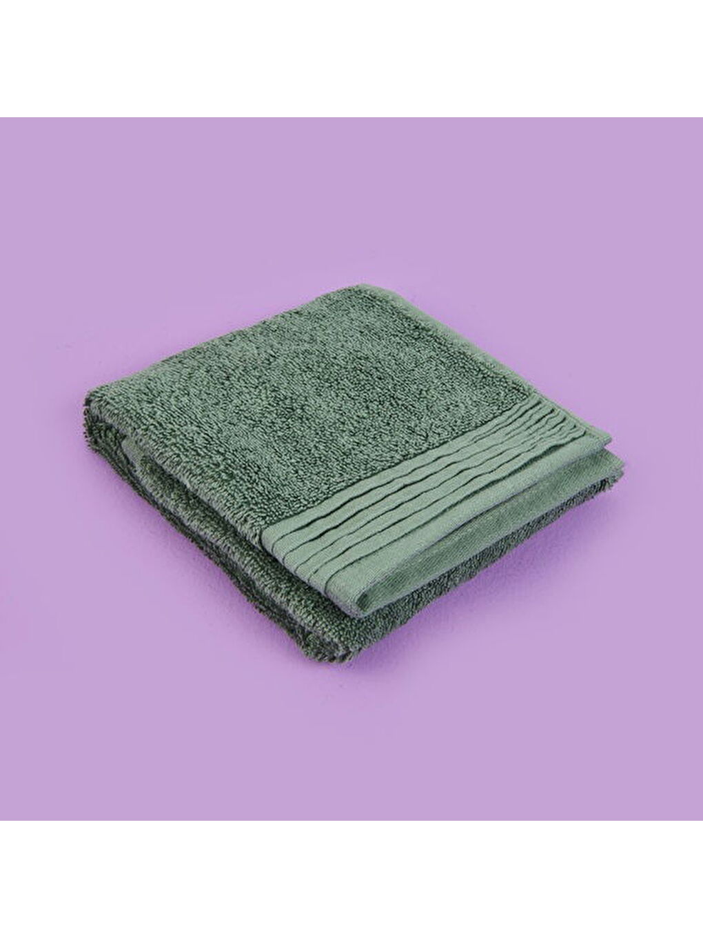 Soft Premium El Havlusu - Haki - 30x50 cm-1