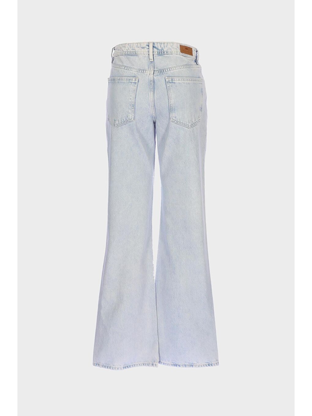 Açık Mavi Normal Bel Relax Bootcut Fit Jean Pantolon C 4809-009-1