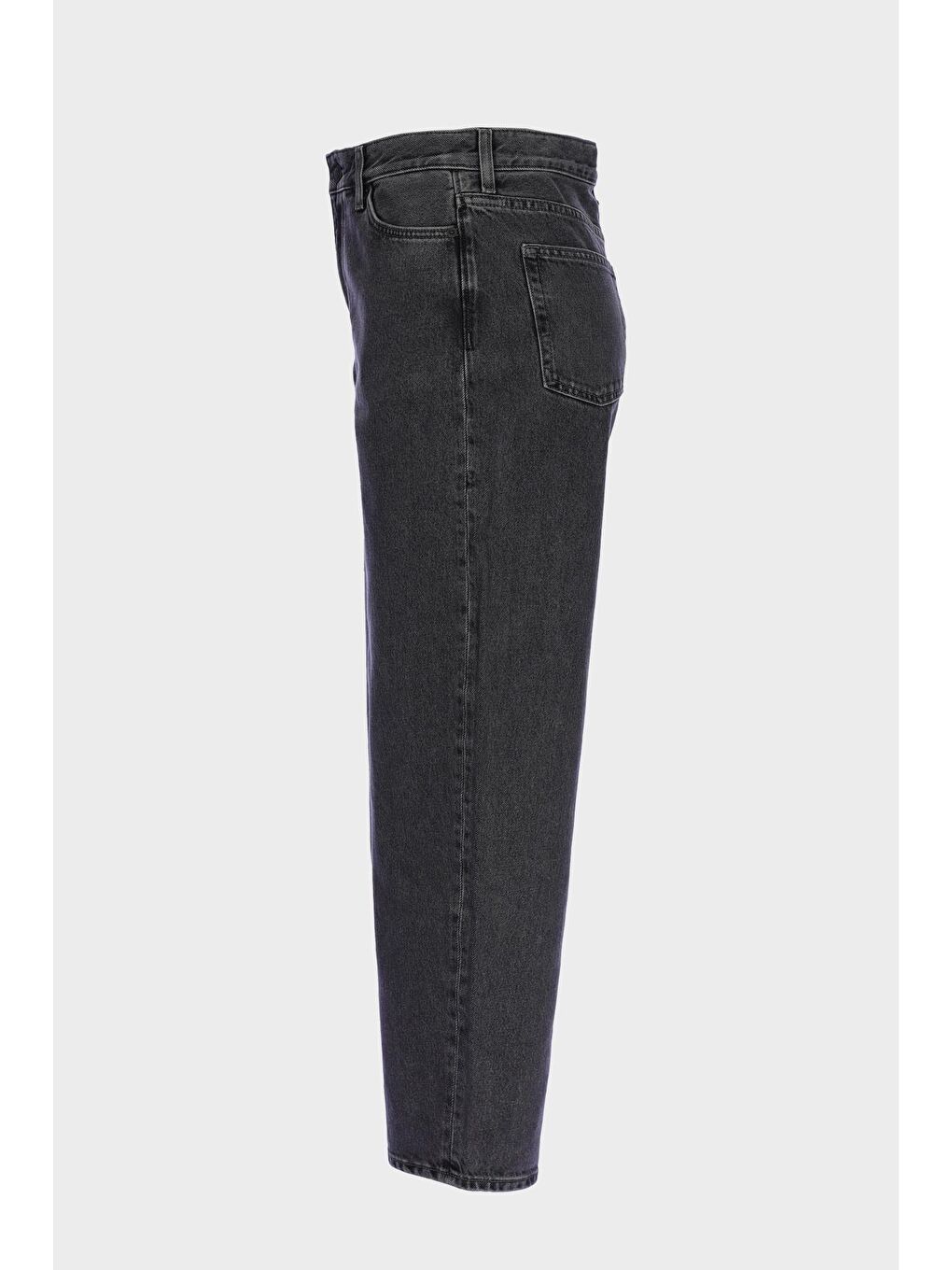 Ariana Antrasit Yüksek Bel Mom Jean Patı Fermuarlı Pantolon C 4525-191-3