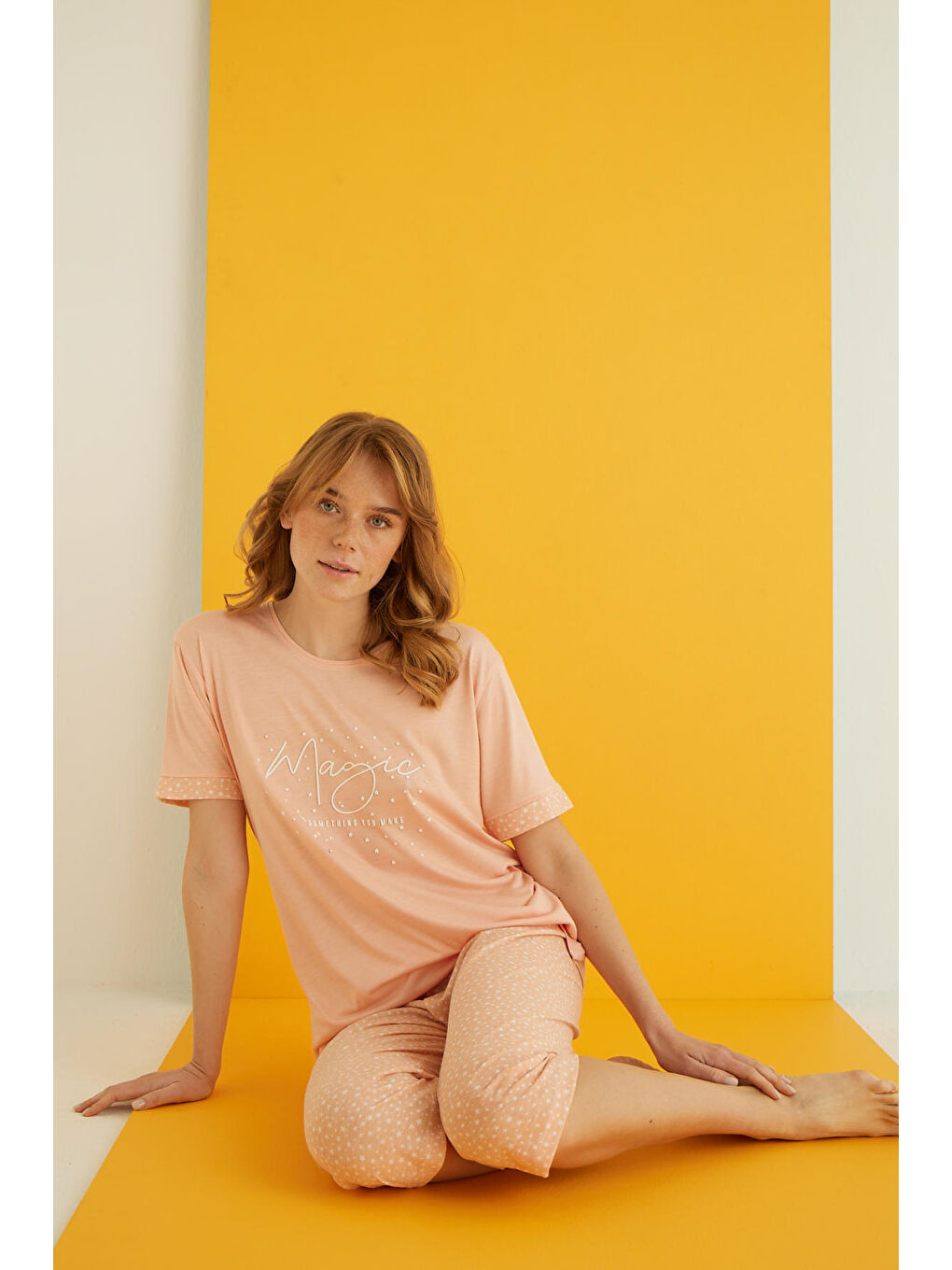 Pembe Viskon Kapri Takım 7043-14-1