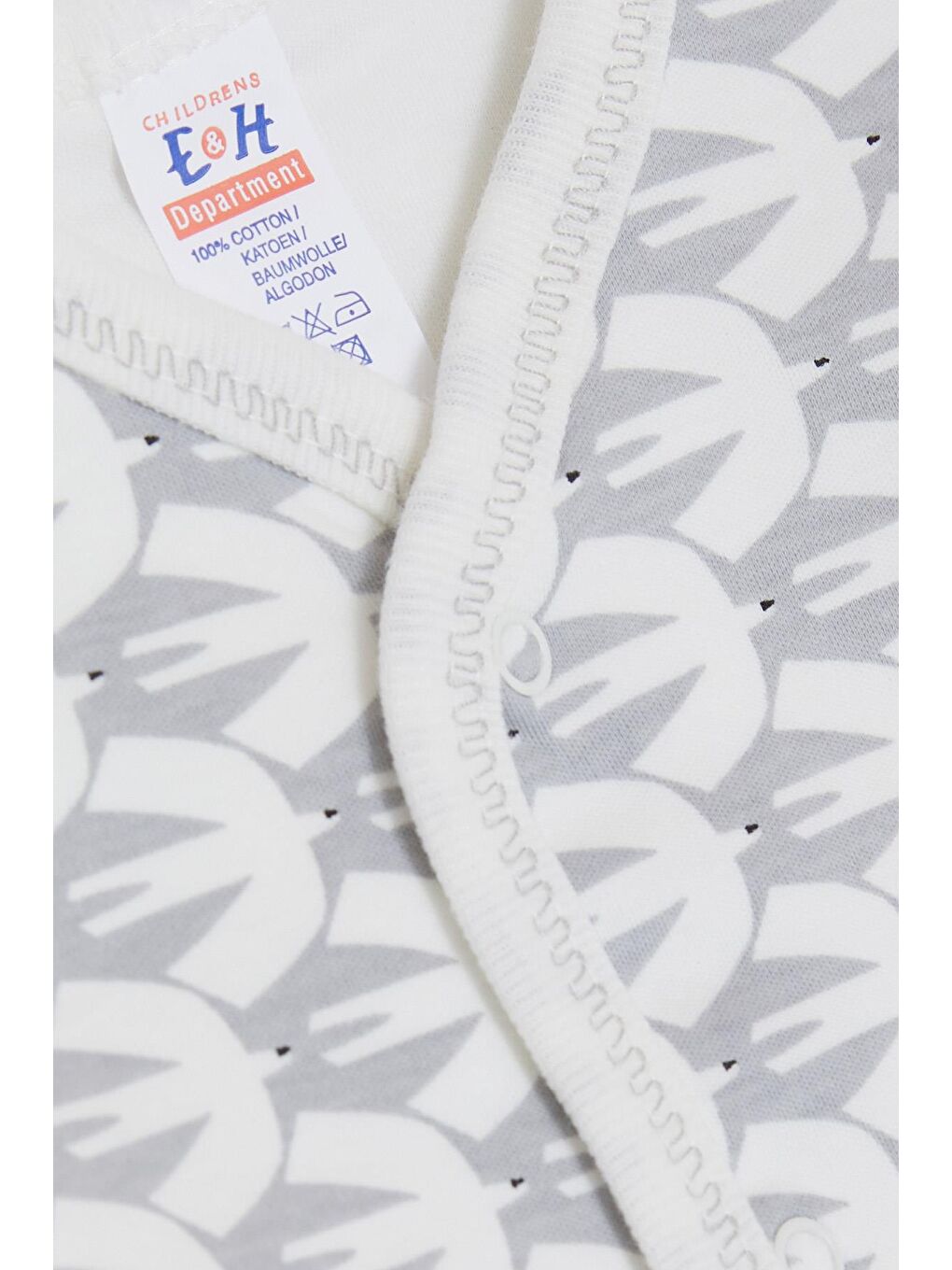 Erkek Bebek Hastane Çıkışı 8 li Kırlangıç Desenli Gri (0-3 Ay)-6