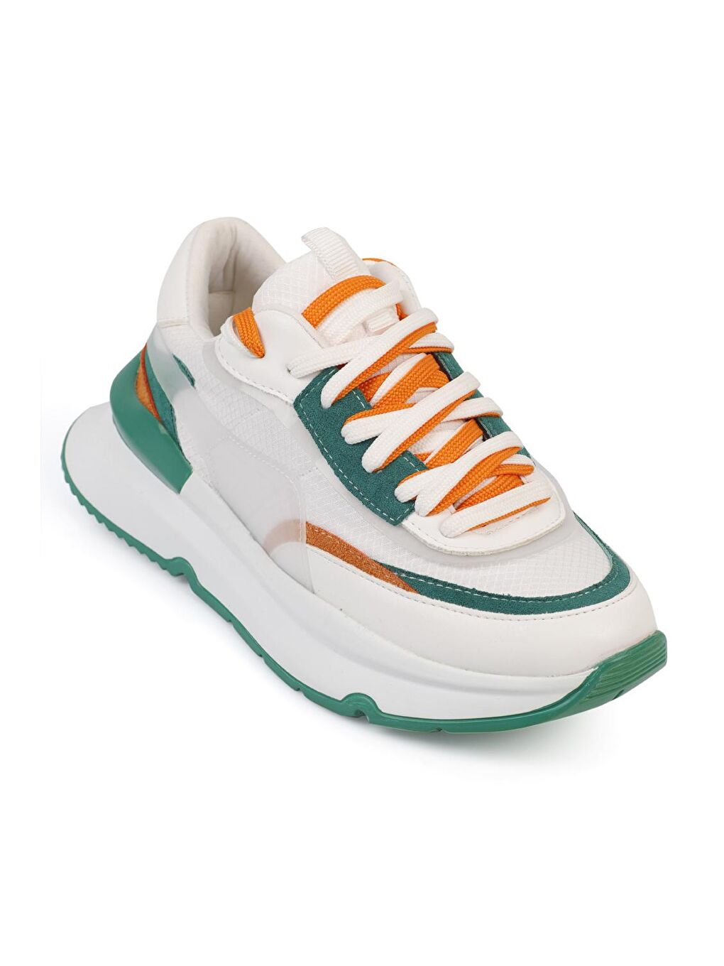 Beyaz Kadın Sneaker Spor Ayakkabı