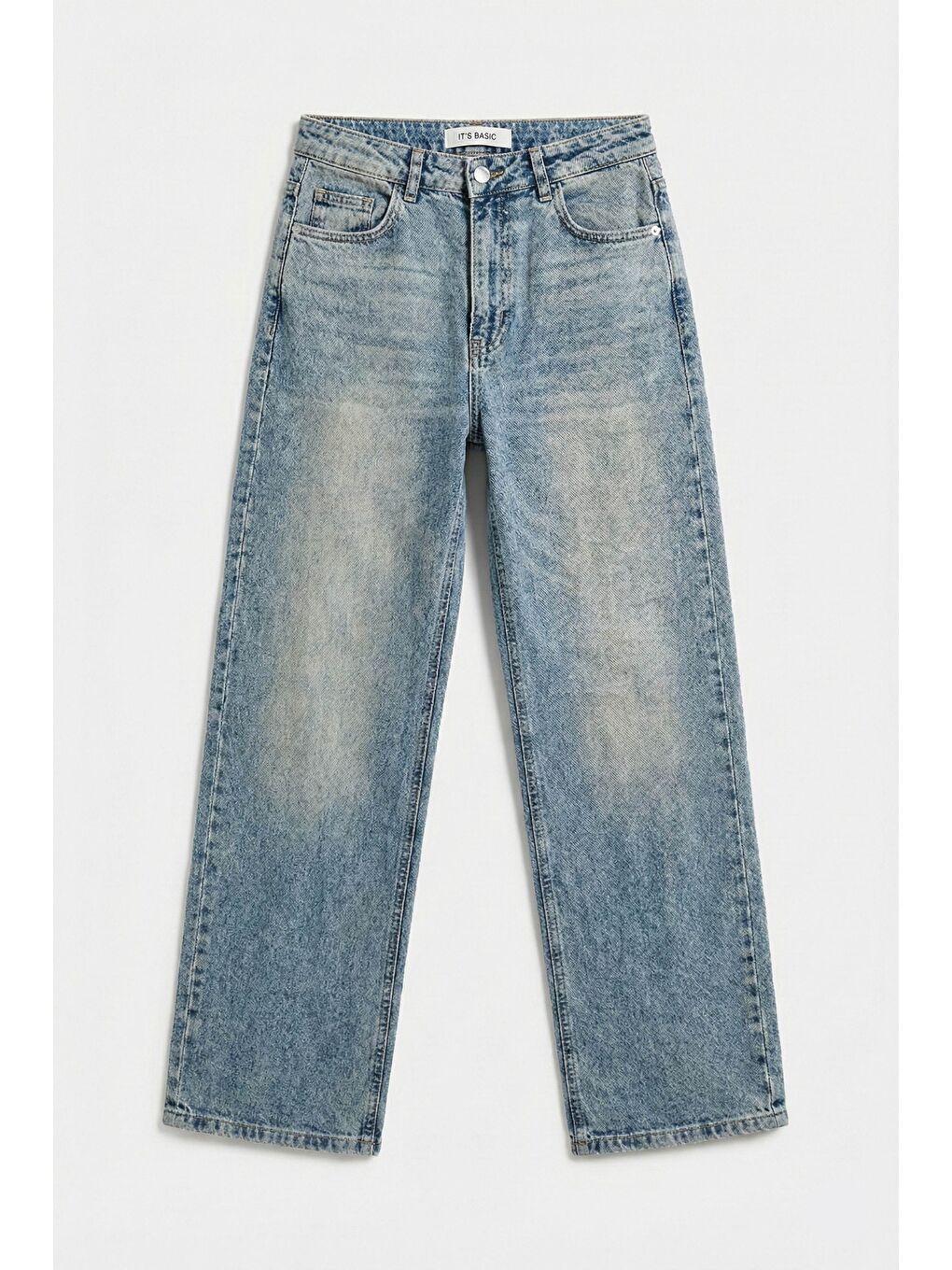 Mavi Kadın T.Kot Rengi 4s6-32 Straight Fit Yüksek Bel Komfort Kumaş Denim Jean-3