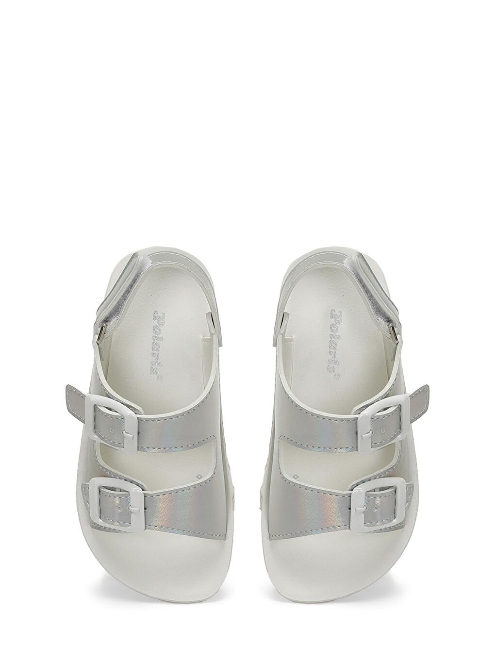 Gri GUMY.P4FX Gümüş Kız Çocuk Sandalet-3