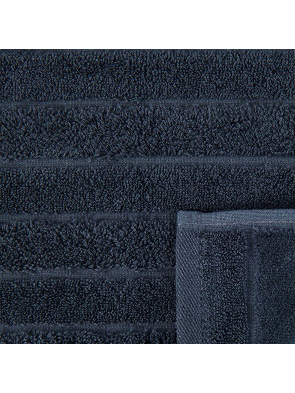 Soft Kadife El Havlusu - Antrasit - 30x50 cm-1