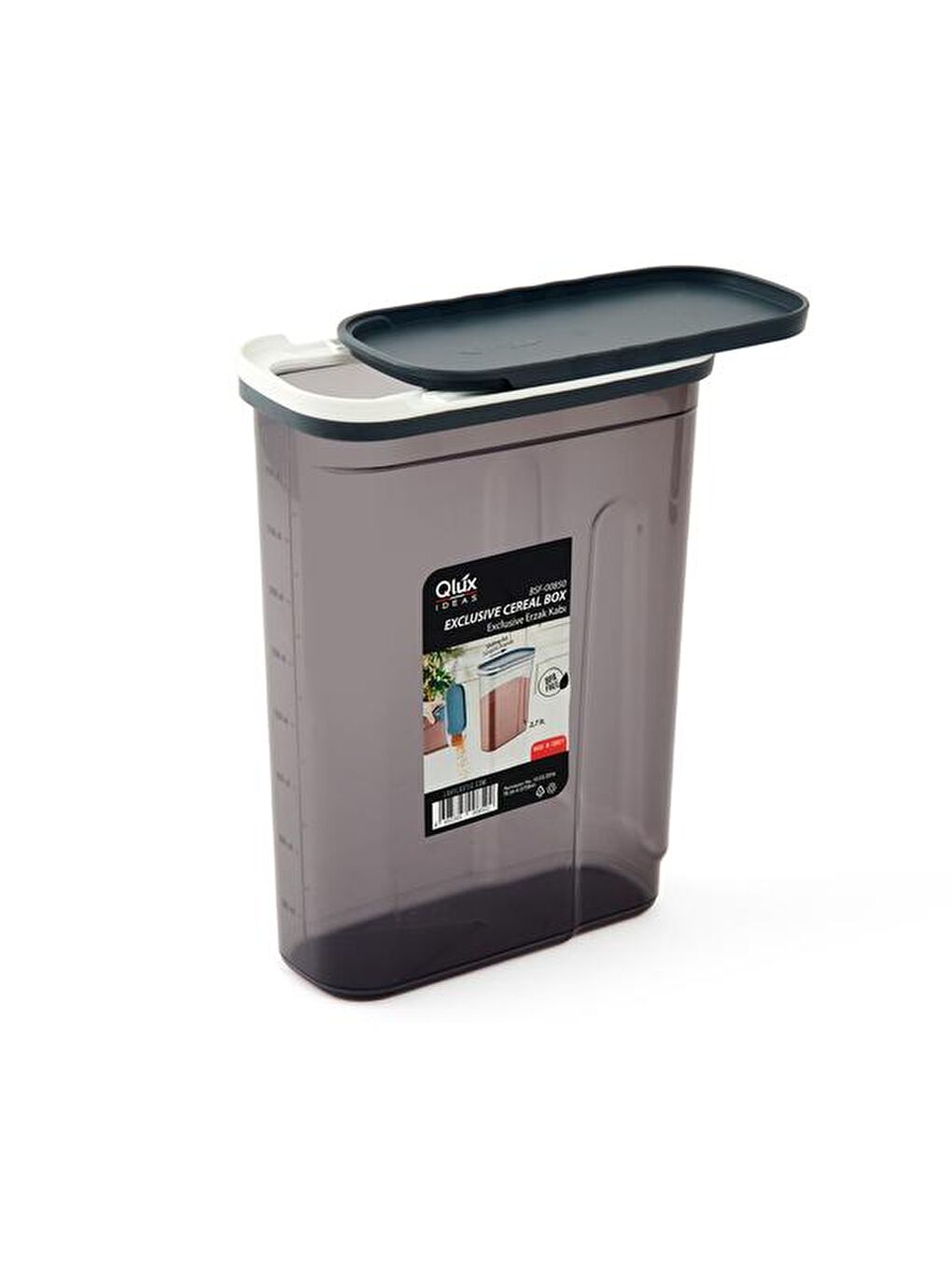 Antrasit Exclusive Erzak Kabı - 2,7 lt-3