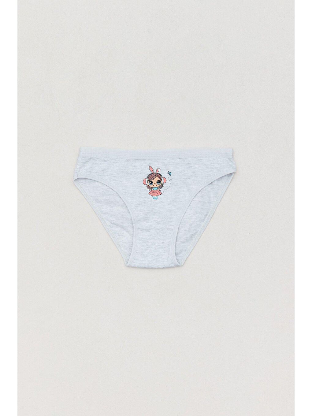 Karışık Baskılı Kız Çocuk Külot-2