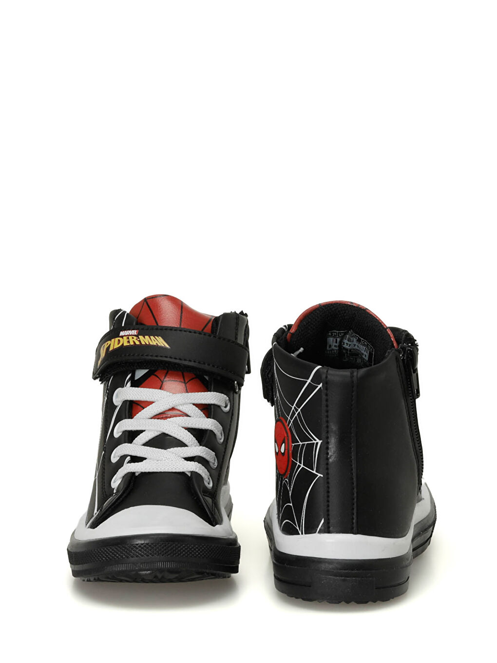 Spiderman Siyah ROMEO.F4PR Siyah Erkek Çocuk High Sneaker - 4