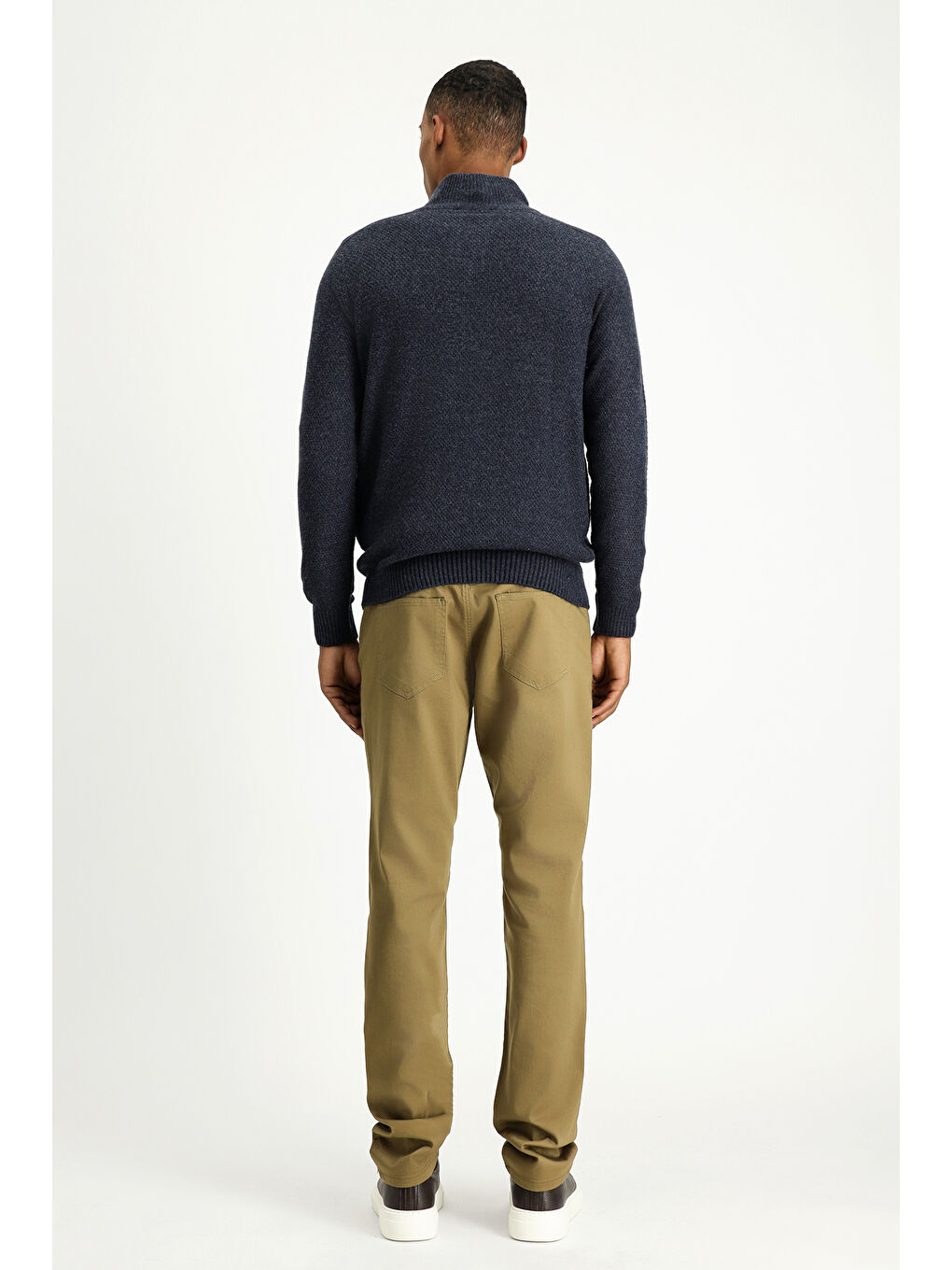 Bej Regular Fit Elastanlı Kanvas / Chino Pantolon-4