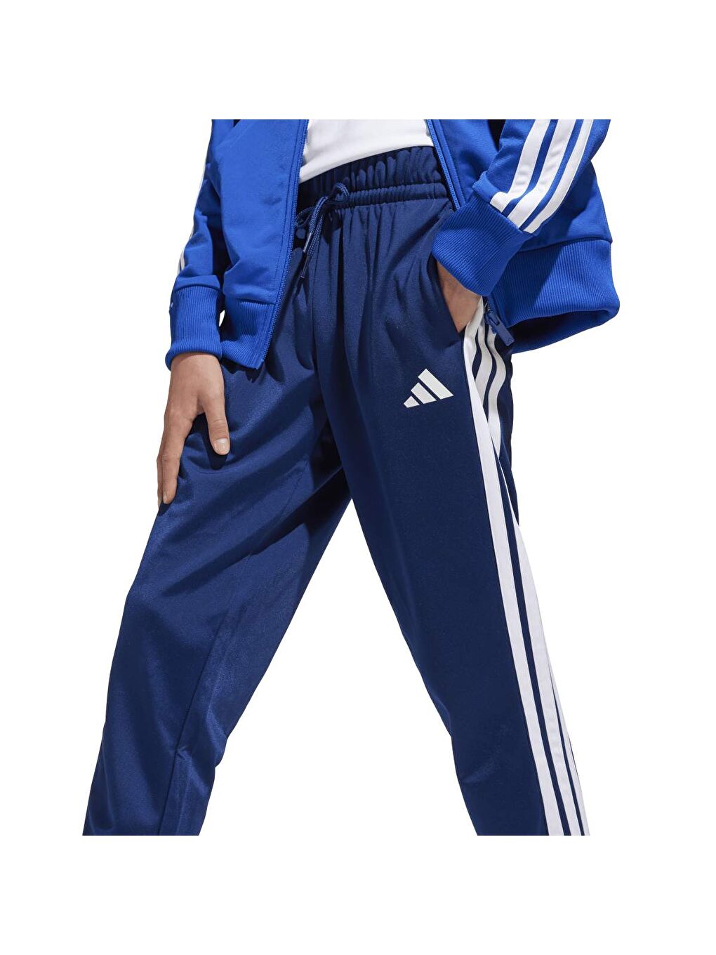 Karışık 3 Stripes Tiberio Çocuk Dik Yaka Eşofman Takımı-3