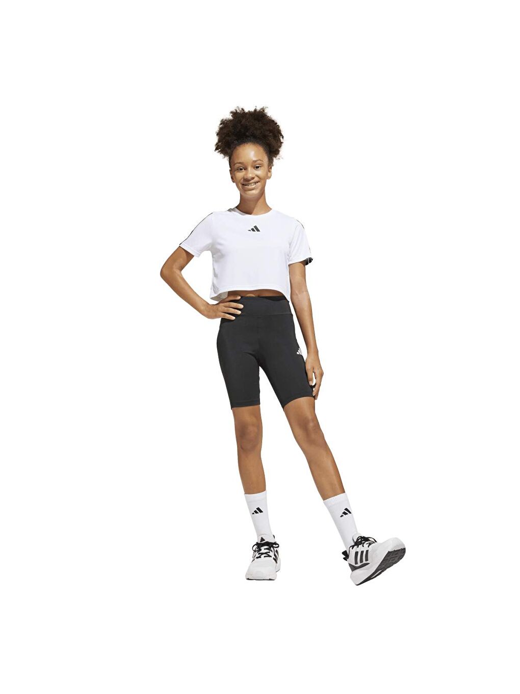 Karışık Training Essentials 3 Stripes Çocuk Eşofman Takımı