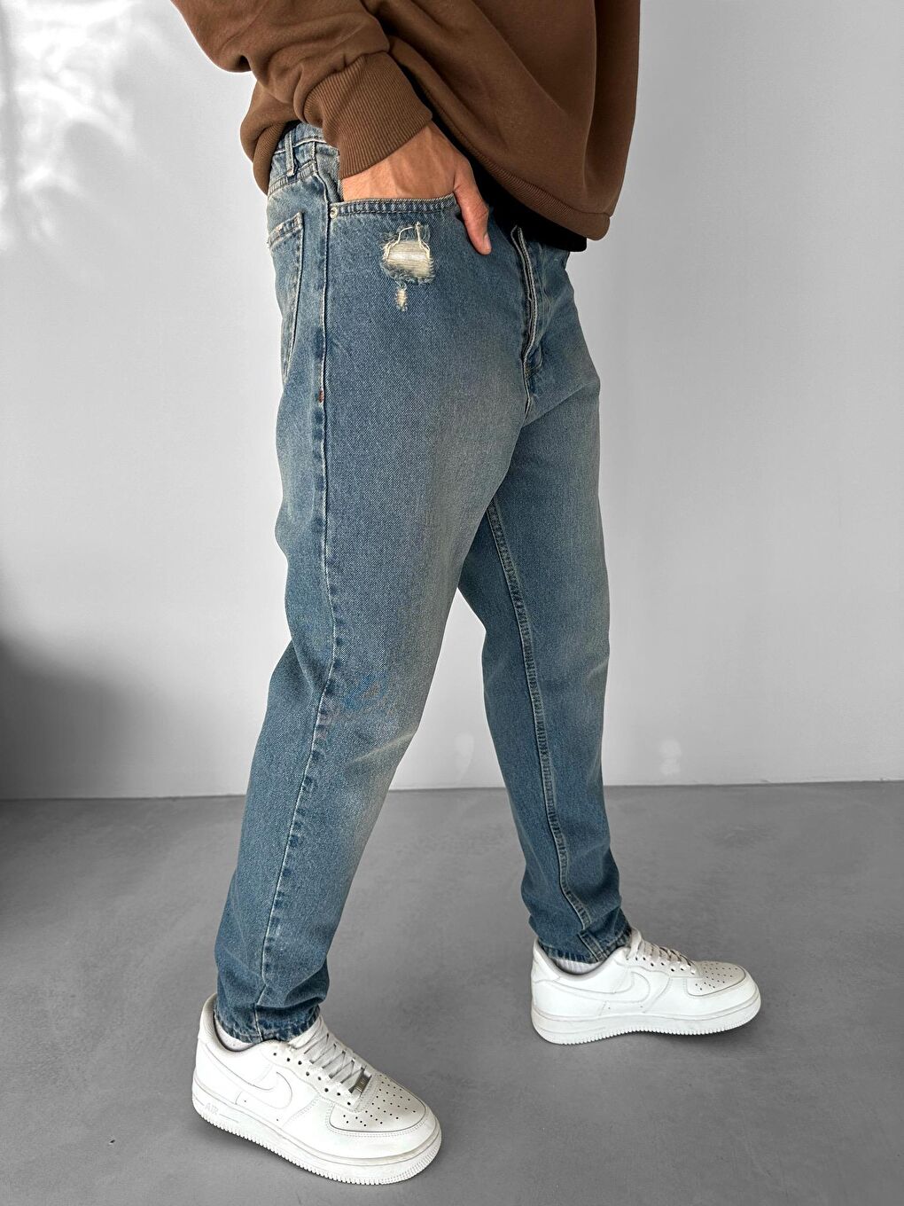 ablukaonline Regular Fit Jean Pantolon Mavi - 1