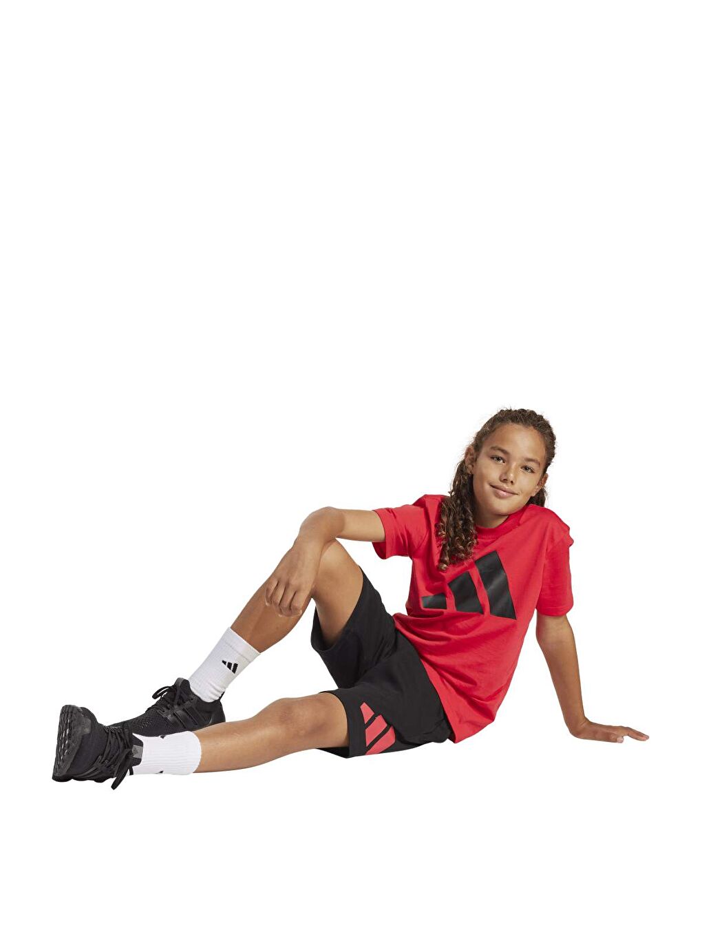 Essentials Çocuk Kırmızı Eşofman Takımı-2