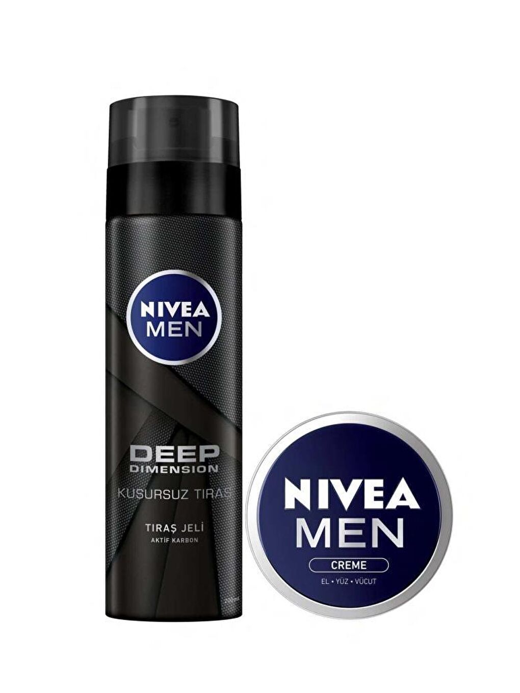 NIVEA Şeffaf Tıraş Jeli Deep + Men Crème 30 ml