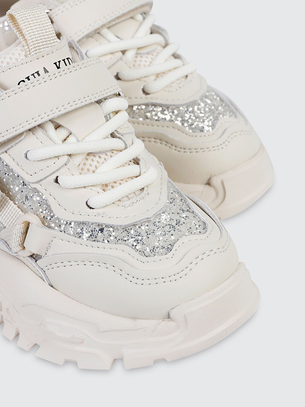 Guja Kids Kız Çocuk Spor Ayakkabı 26-30 Numara Bej-3